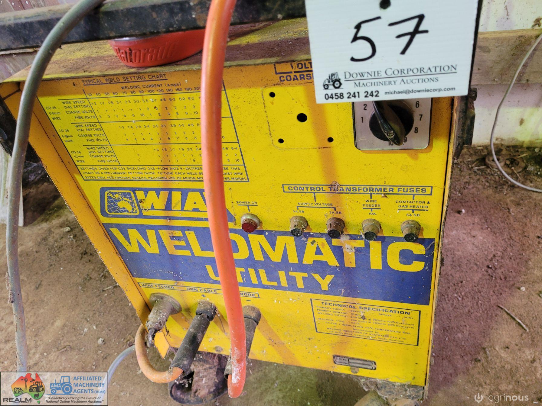 WIA CP-18 Weldmatic 250 Amp MIG Welder - photo 7
