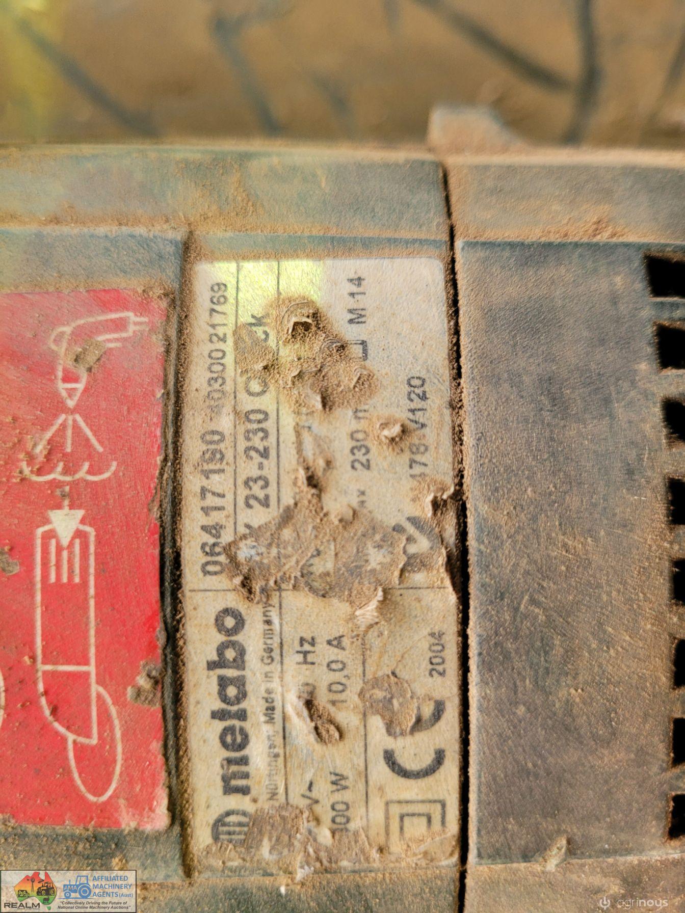 Metabo 9" Angle Grinder - photo 3