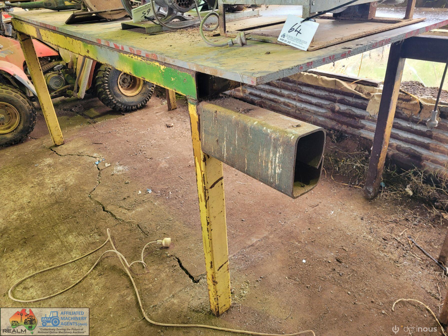 Steel Frame W/shop Bench with Marine Ply Top (1200 x 2400) - photo 3