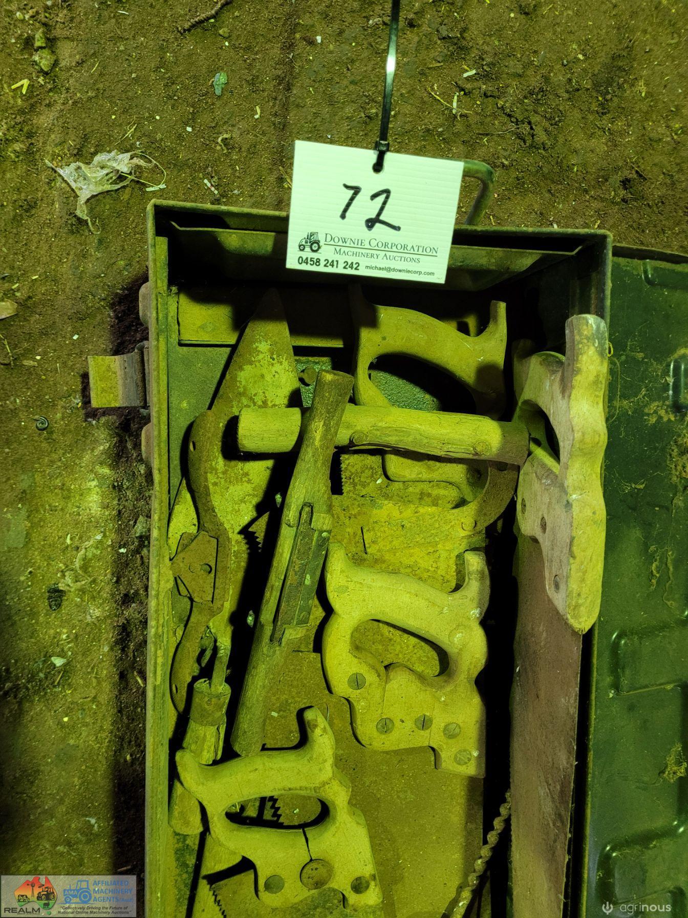 Chest of Wood Working Hand Tools - photo 4