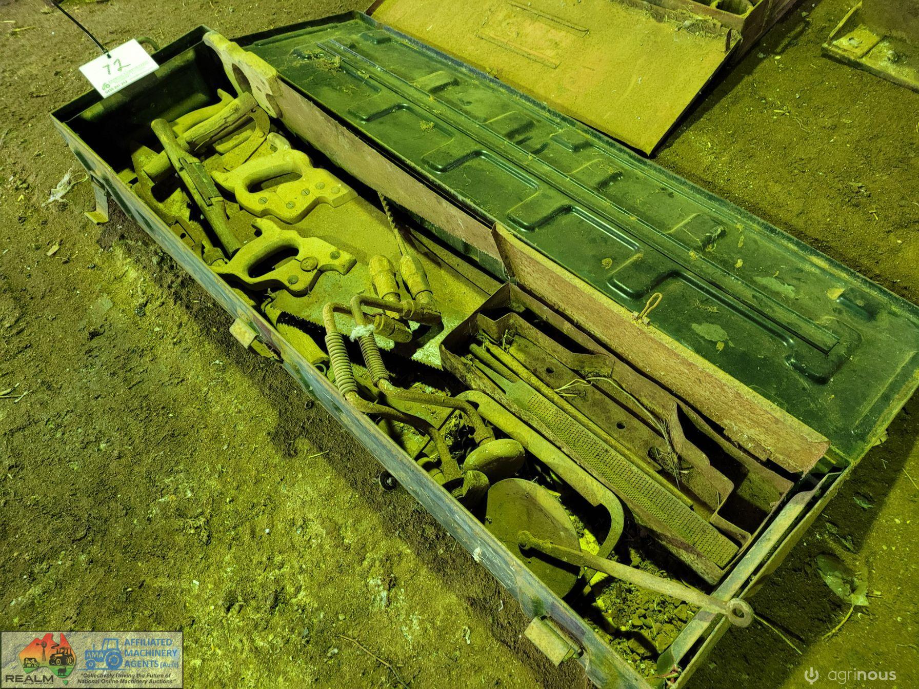 Chest of Wood Working Hand Tools