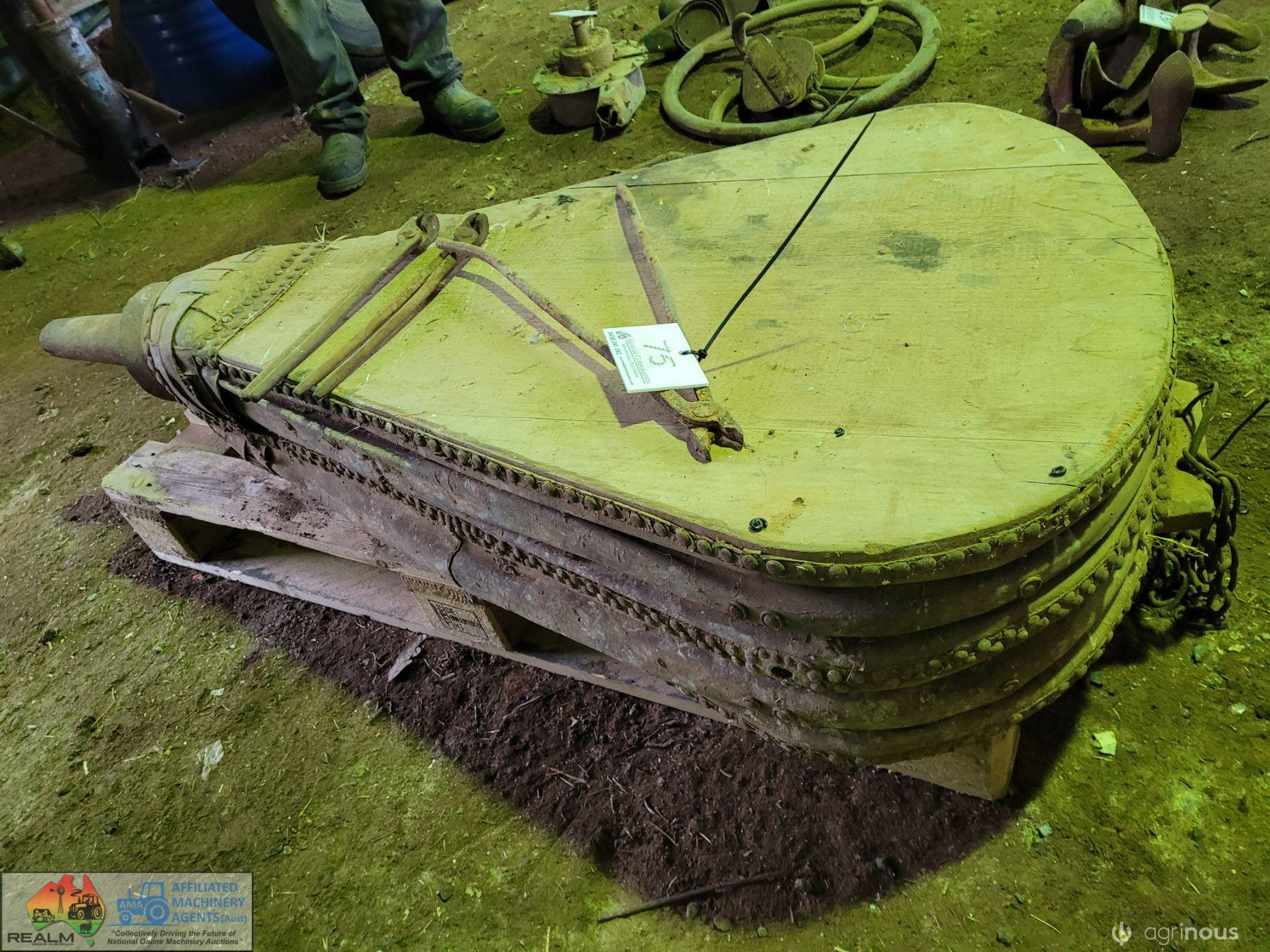 Large Antique Blacksmith's Bellows - photo 8
