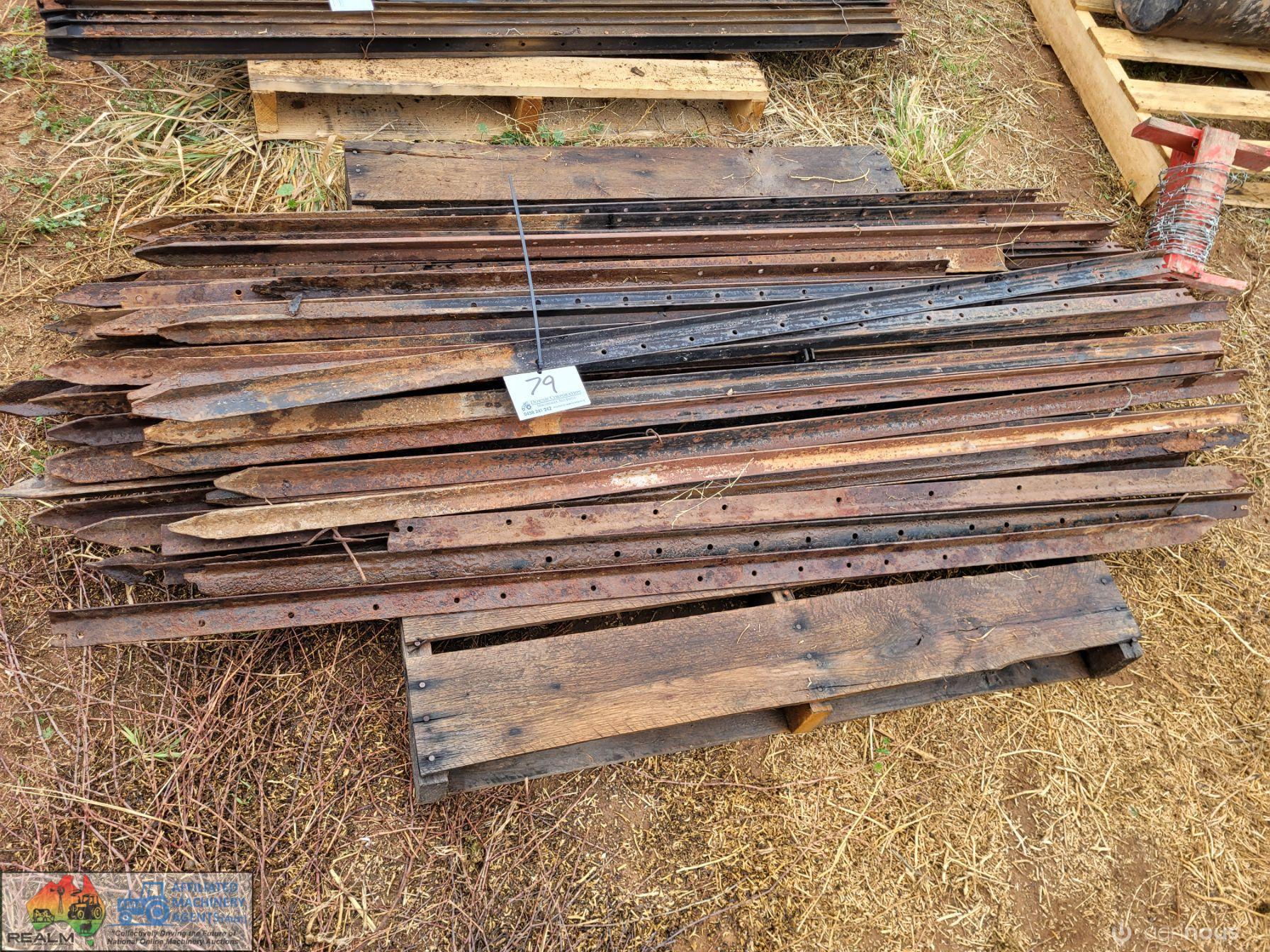 50x Used Star Posts (all straight) - photo 4