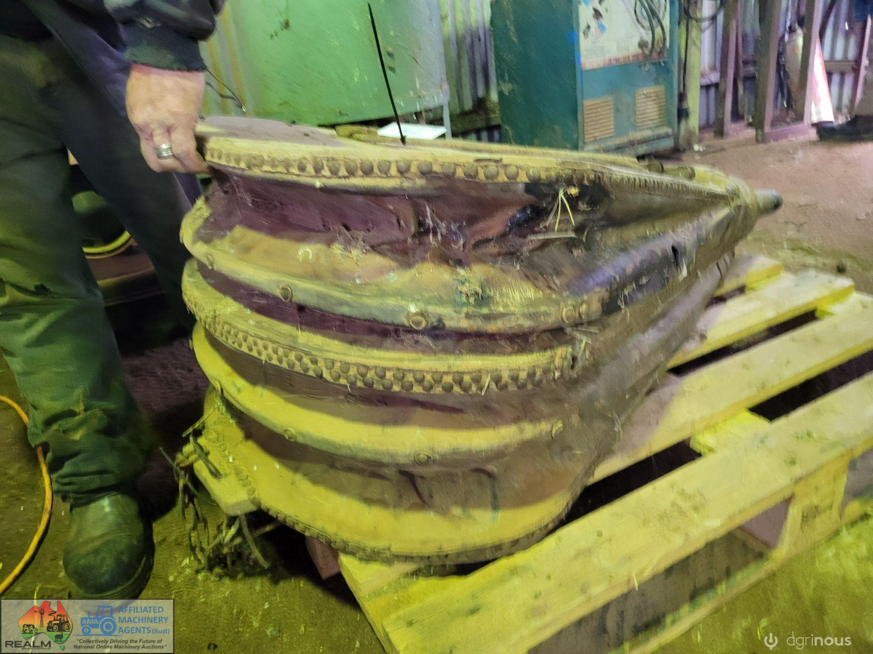 Large Antique Blacksmith's Bellows