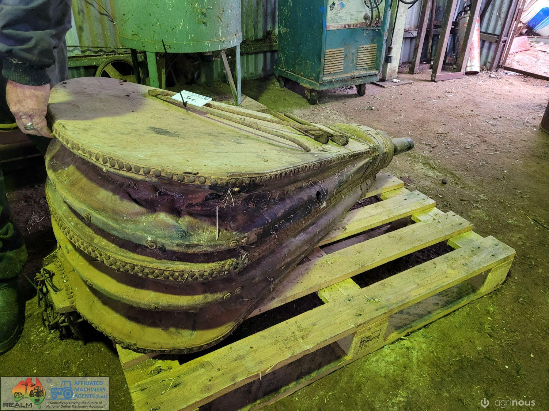 Large Antique Blacksmith's Bellows - photo 2