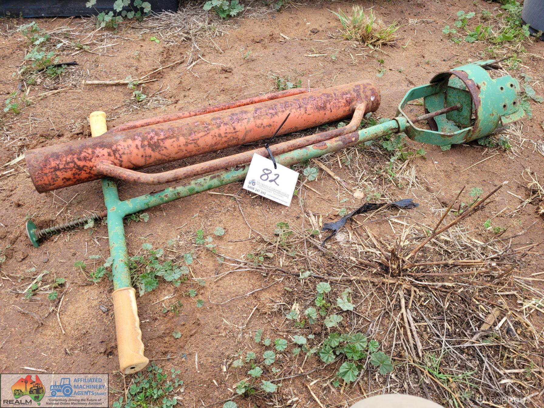 Post Borer & Star Post Rammer - photo 2