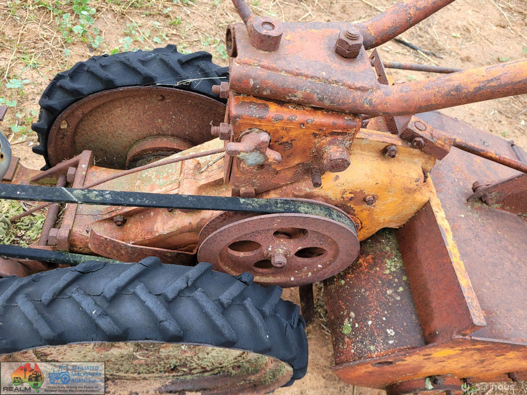 Vintage Collectors Rotary Hoe with Honda Mtr.
