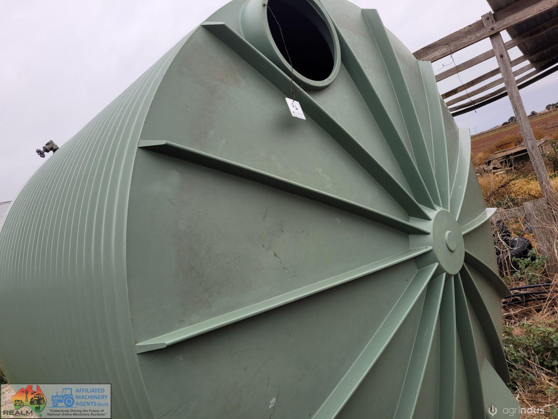 10,000 Ltr Light Green Poly Tank