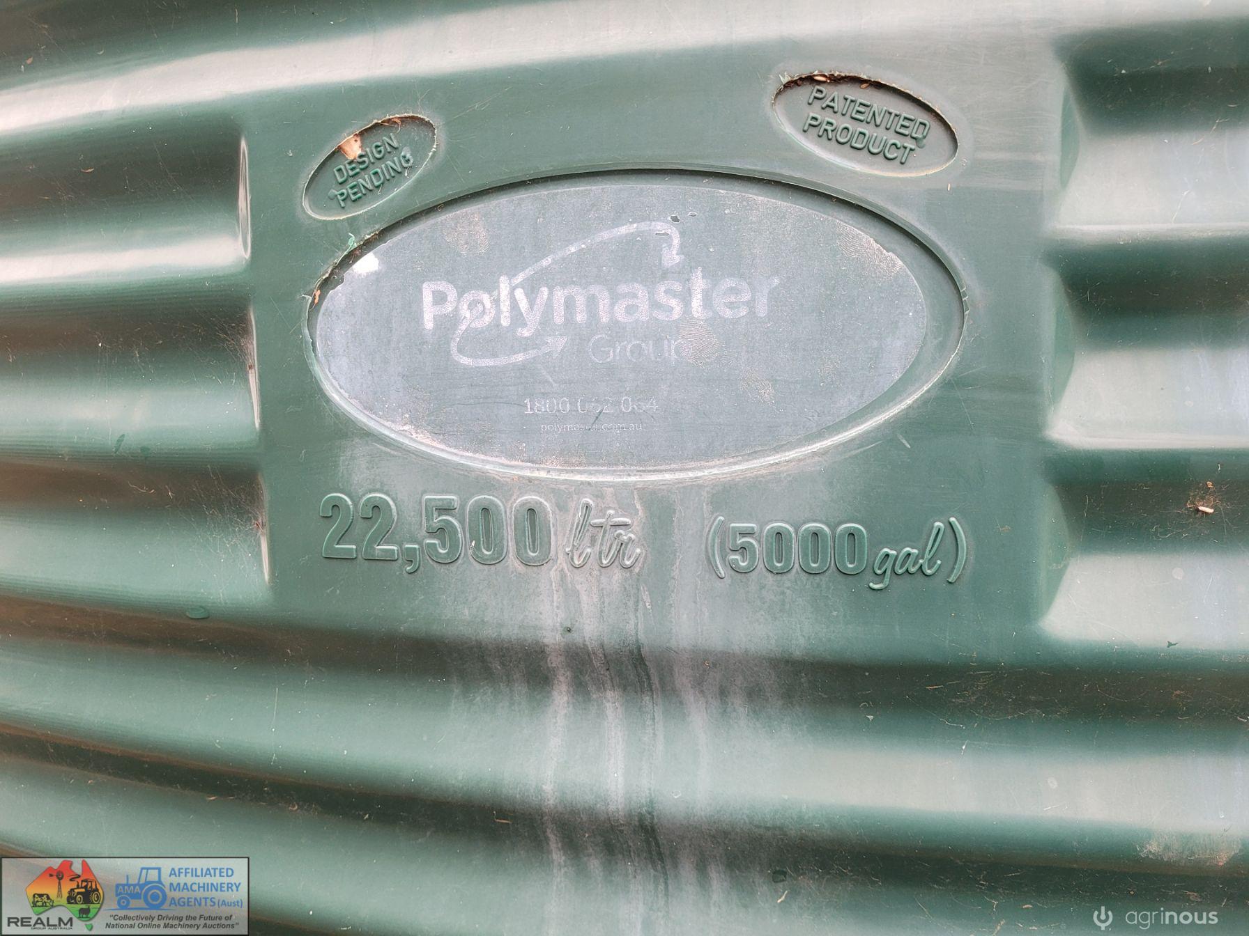 22,500 Ltr Dark Green Poly Tank - photo 2