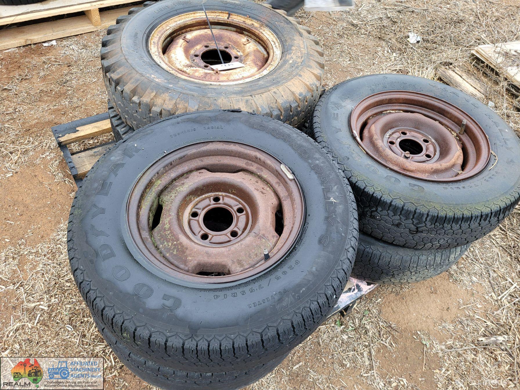 4x Ford & 2x Light Truck Rims & Tyres - photo 4