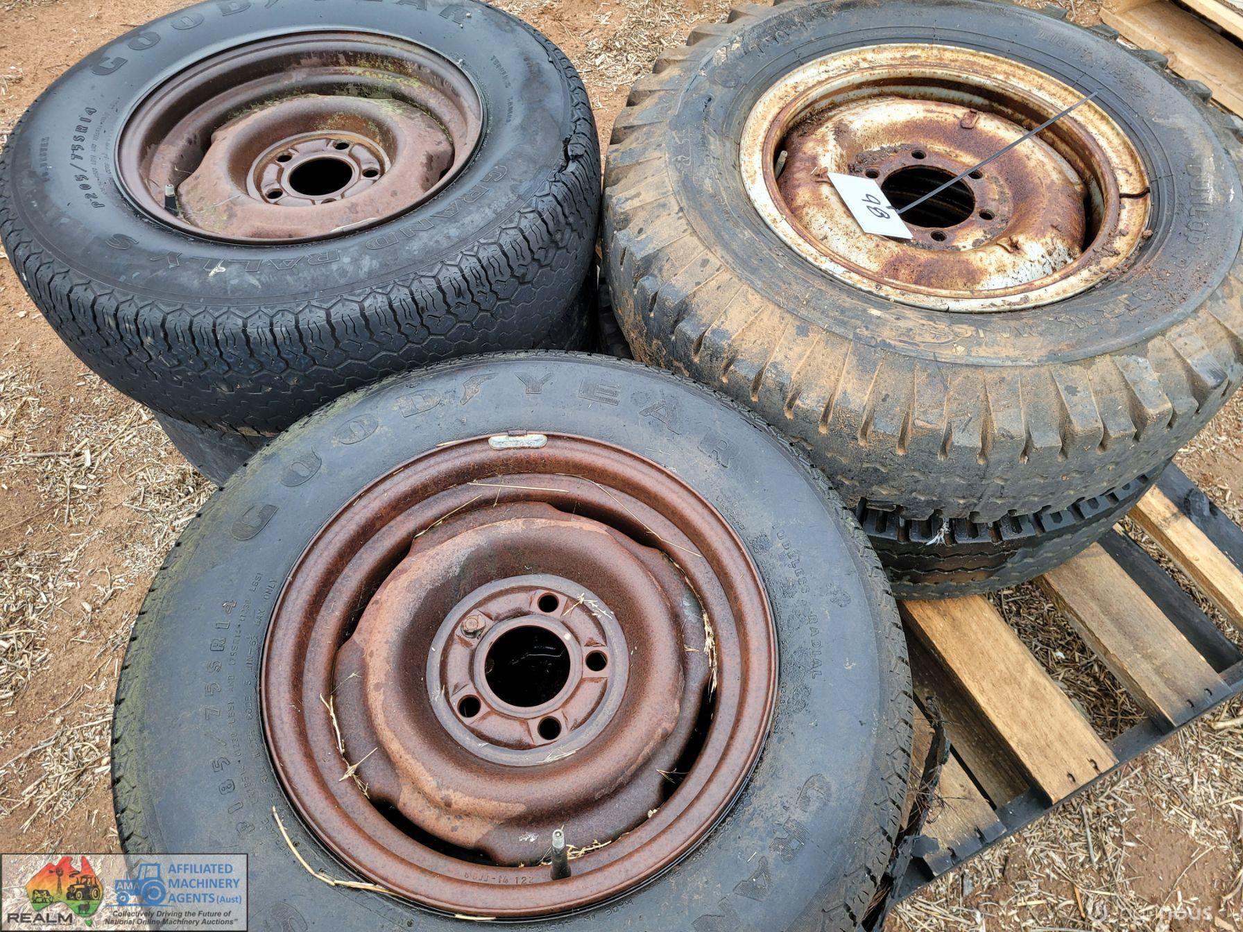 4x Ford & 2x Light Truck Rims & Tyres - photo 2