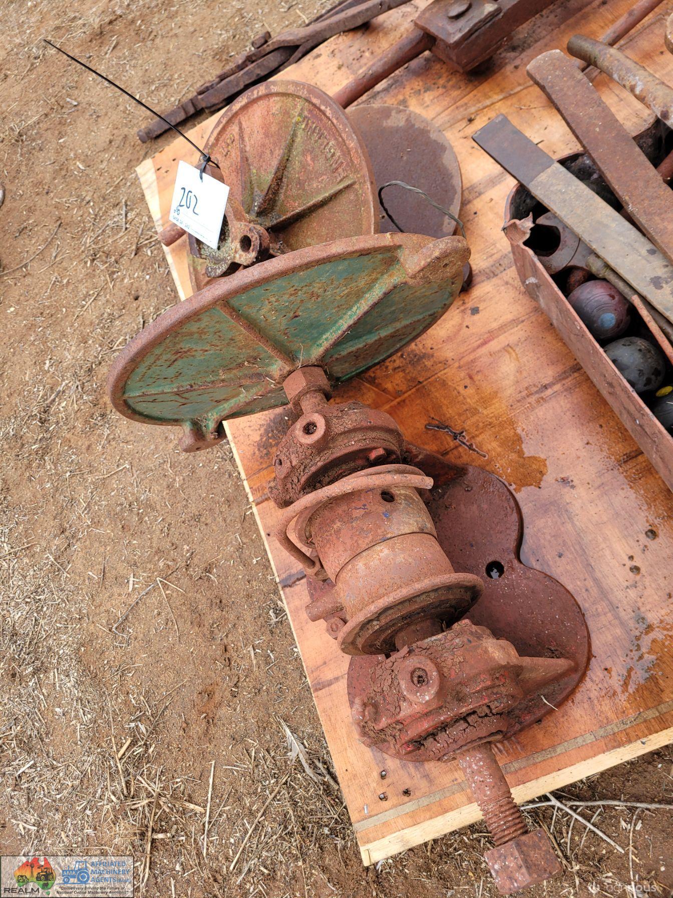 Shearing Shed Grinder & Clamp Plates