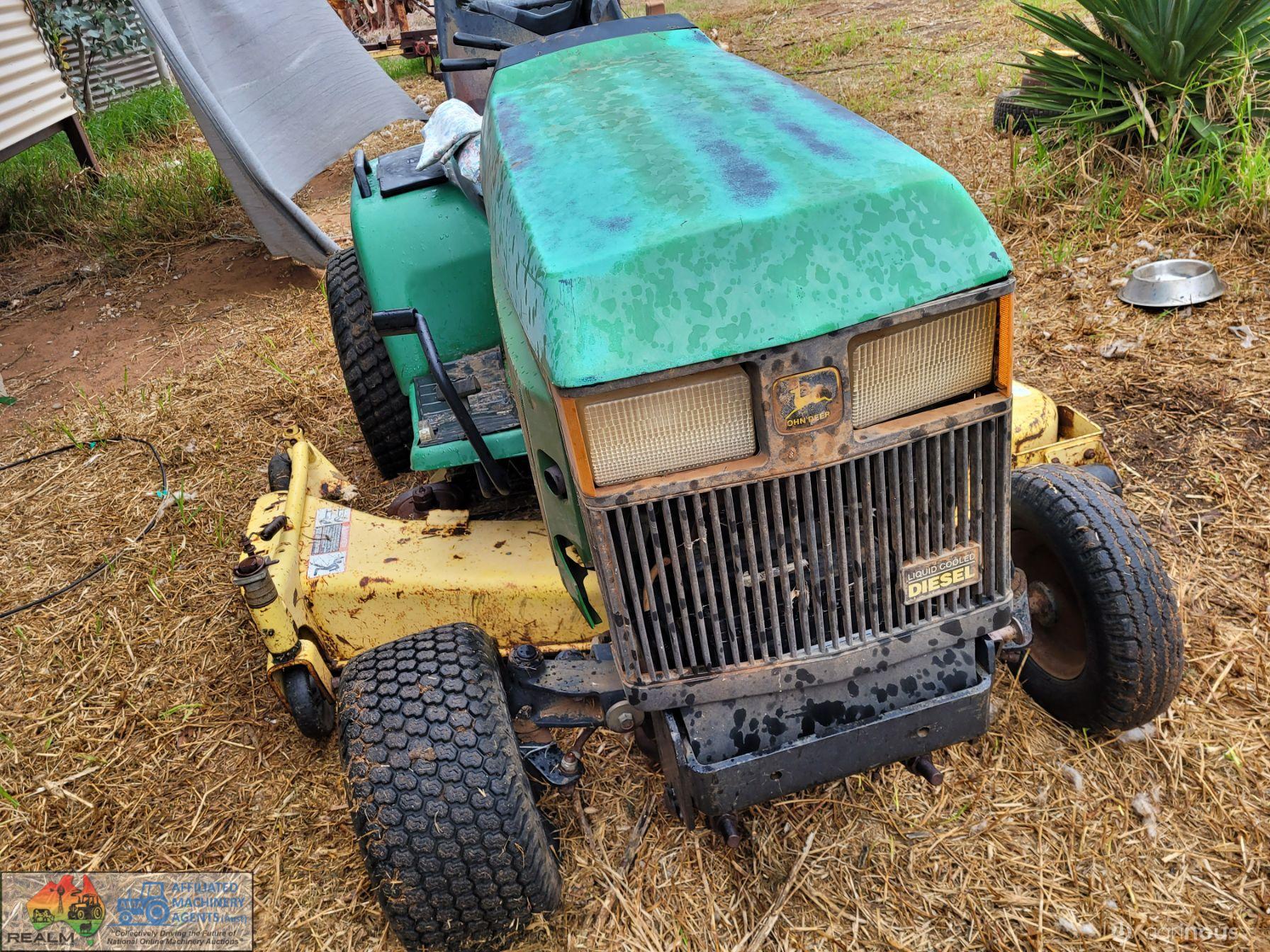 John Deere JD-455 Diesel Ride-on Mower