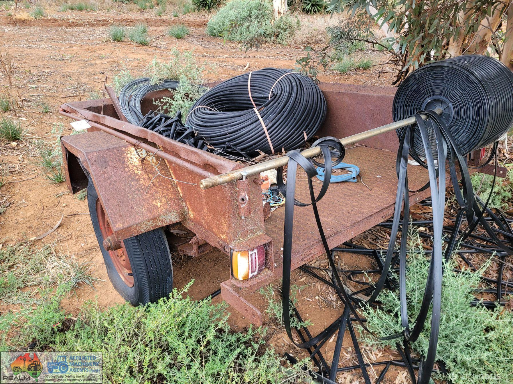 6x4 Steel Trailer & Contents - photo 6