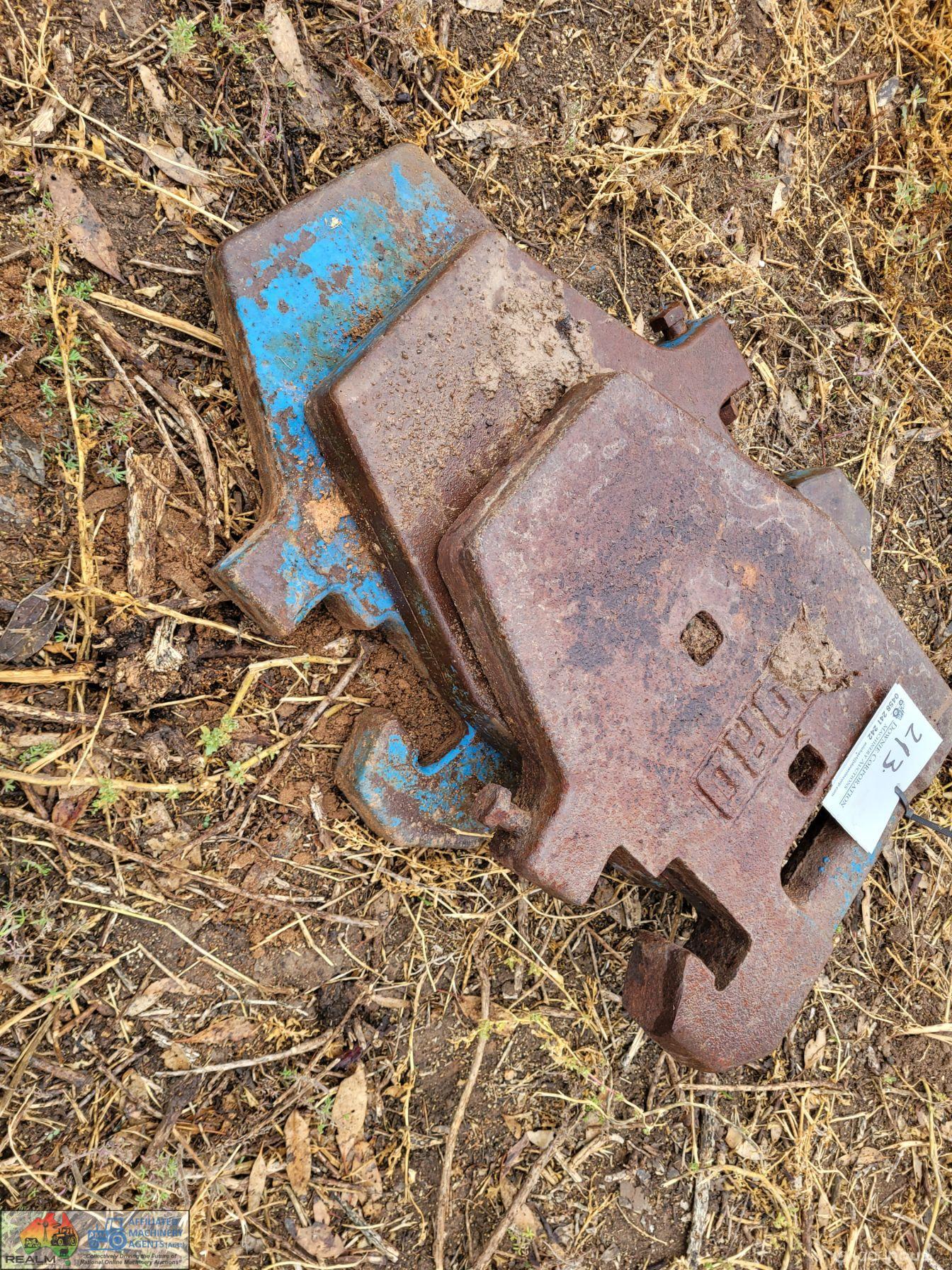 6x Ford Tractor Weights - photo 2