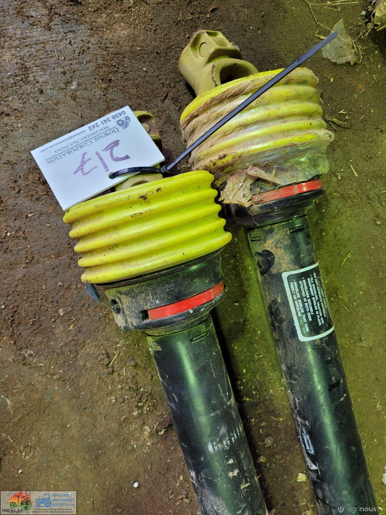 2x New PTO Shafts 1.7m & 2.3m (fully closed) - photo 3