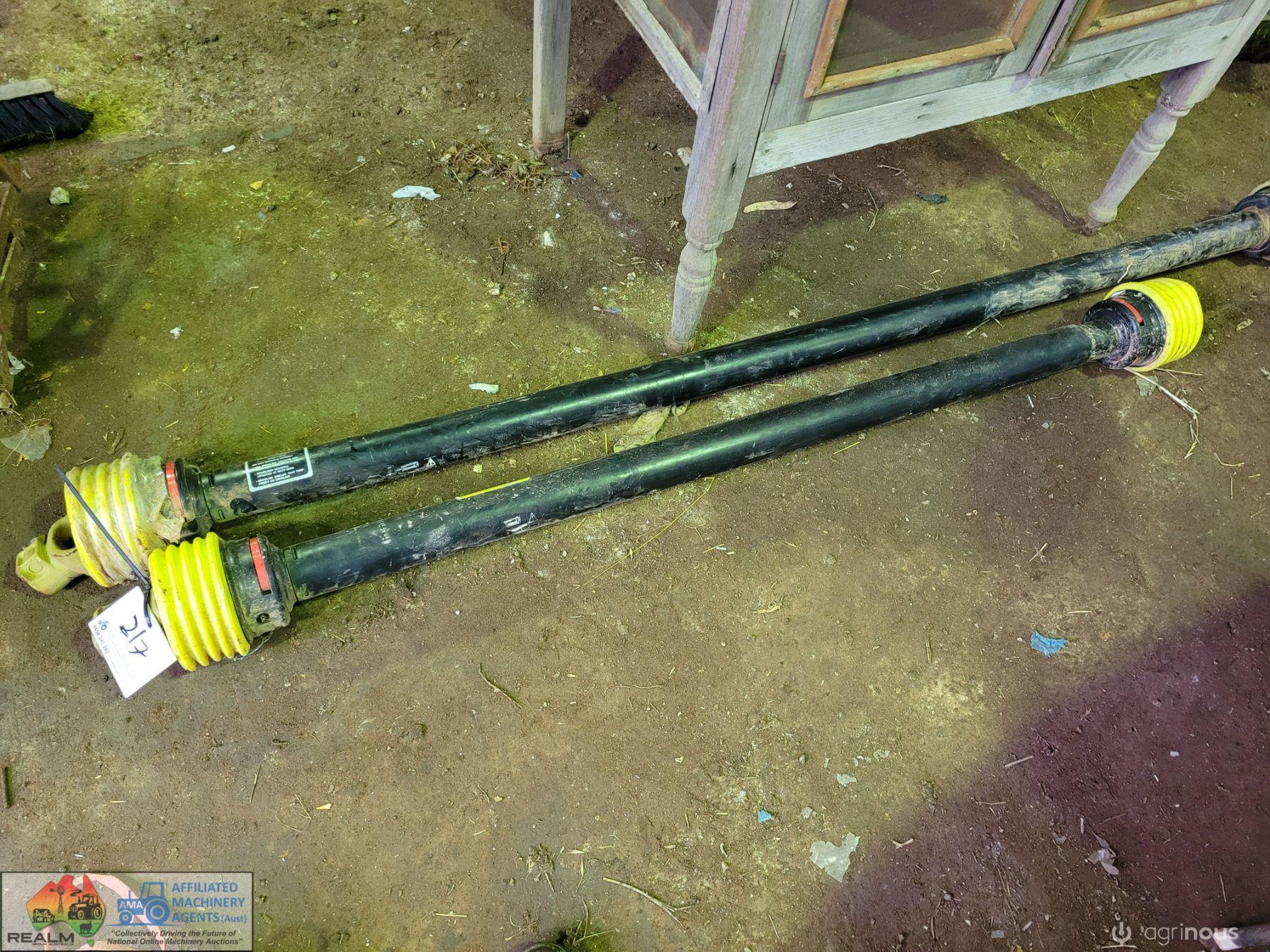 2x New PTO Shafts 1.7m & 2.3m (fully closed) - photo 2