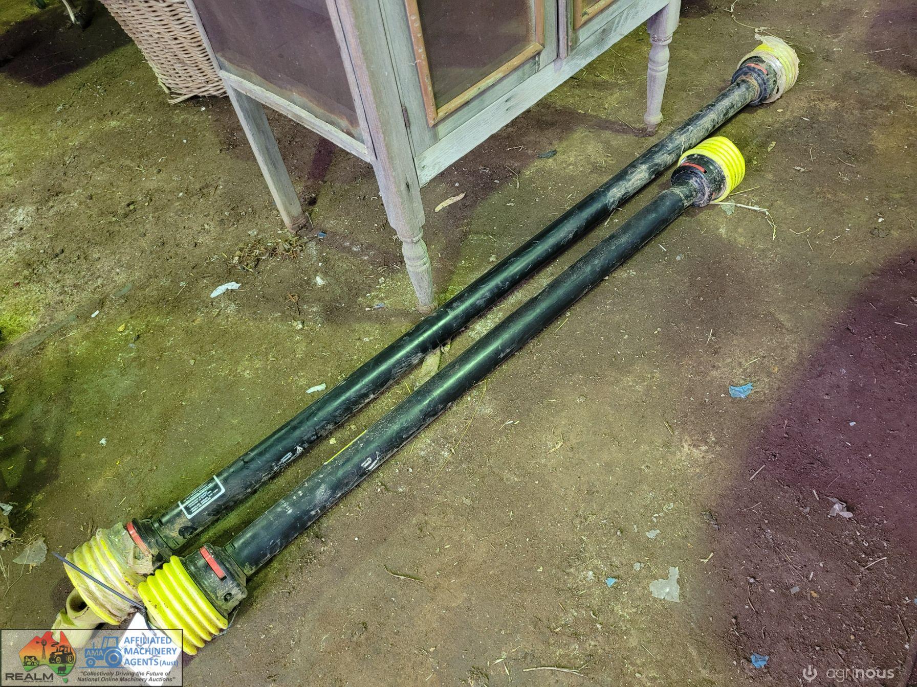 2x New PTO Shafts 1.7m & 2.3m (fully closed)