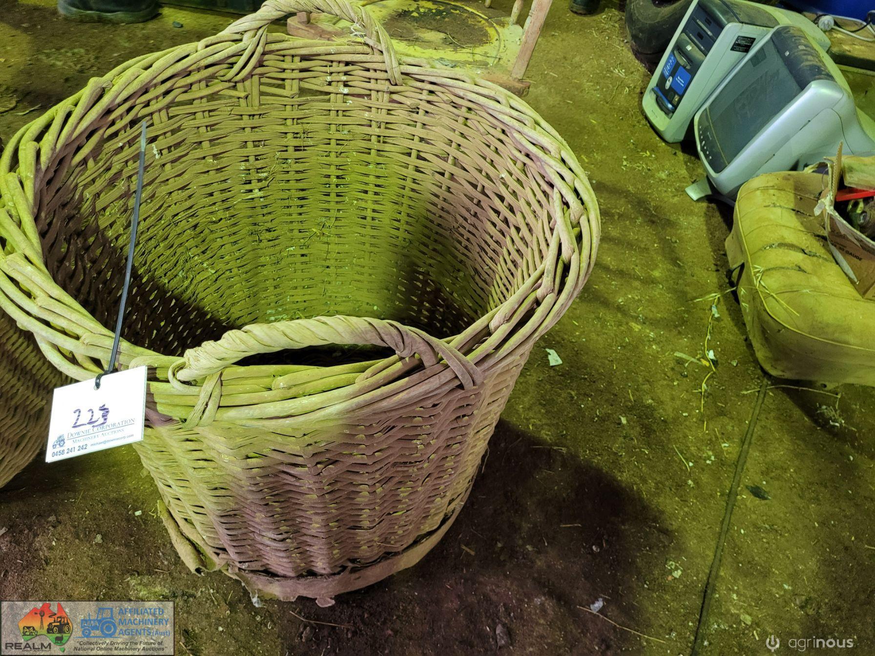 Large Round H/duty Wicker Wool Basket - photo 4
