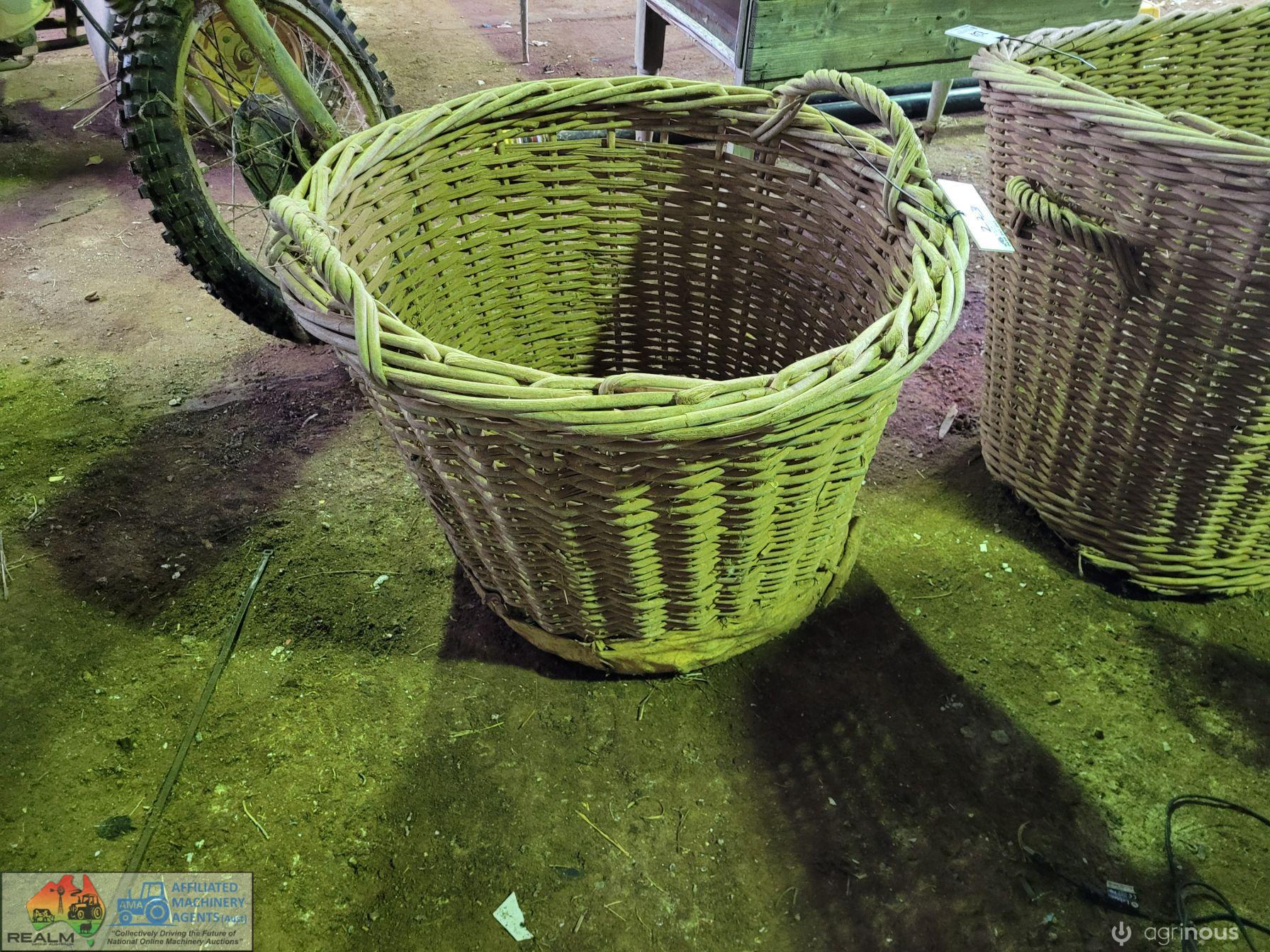 Large Round H/duty Wicker Wool Basket - photo 5