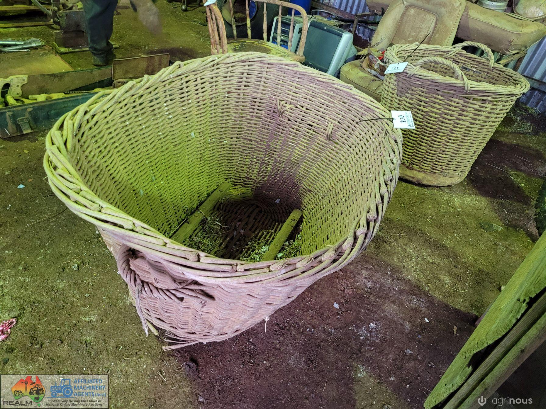 Large Oval H/duty Wicker Wool Basket - photo 4