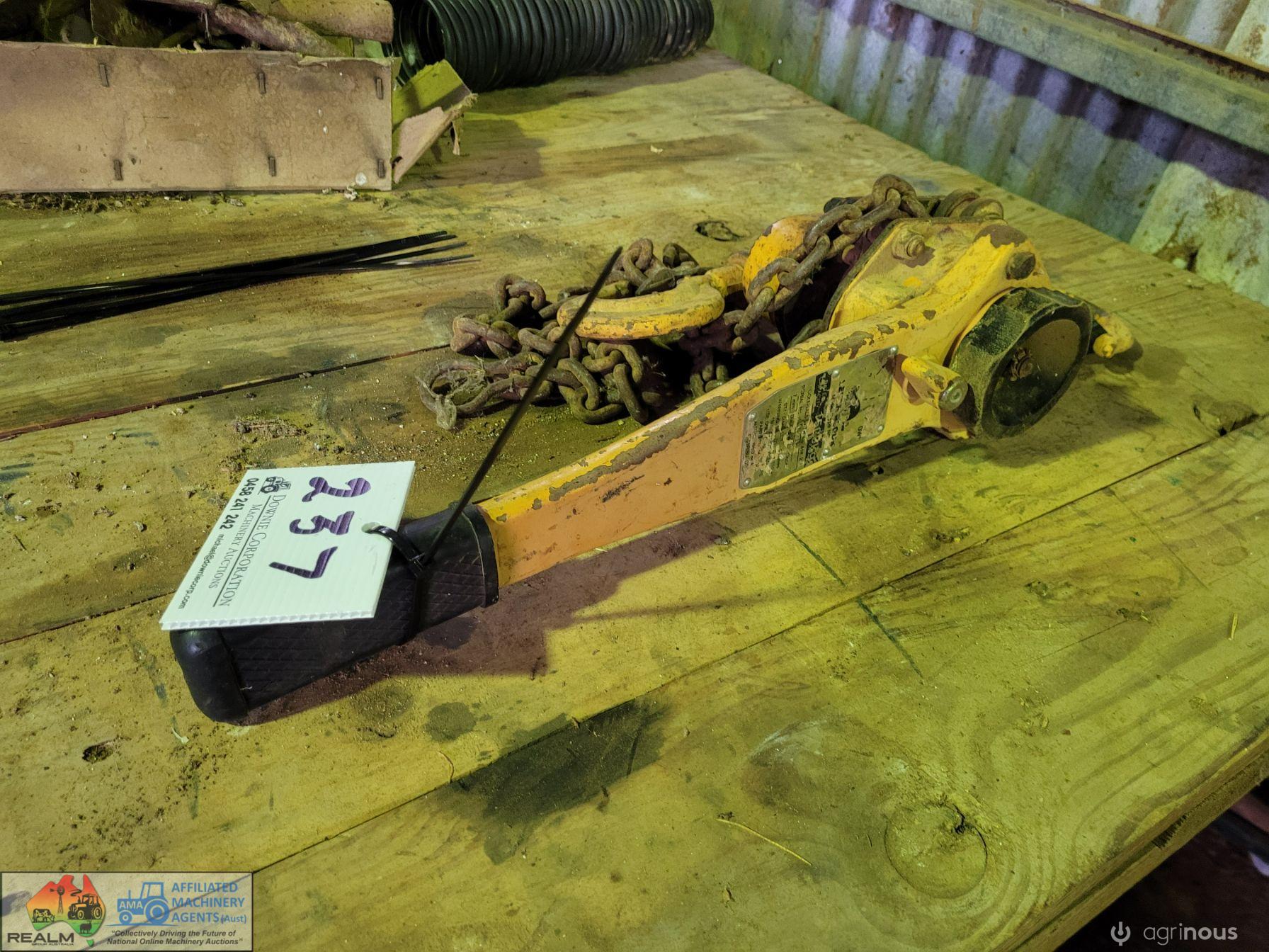 Come-Along Lever Winch