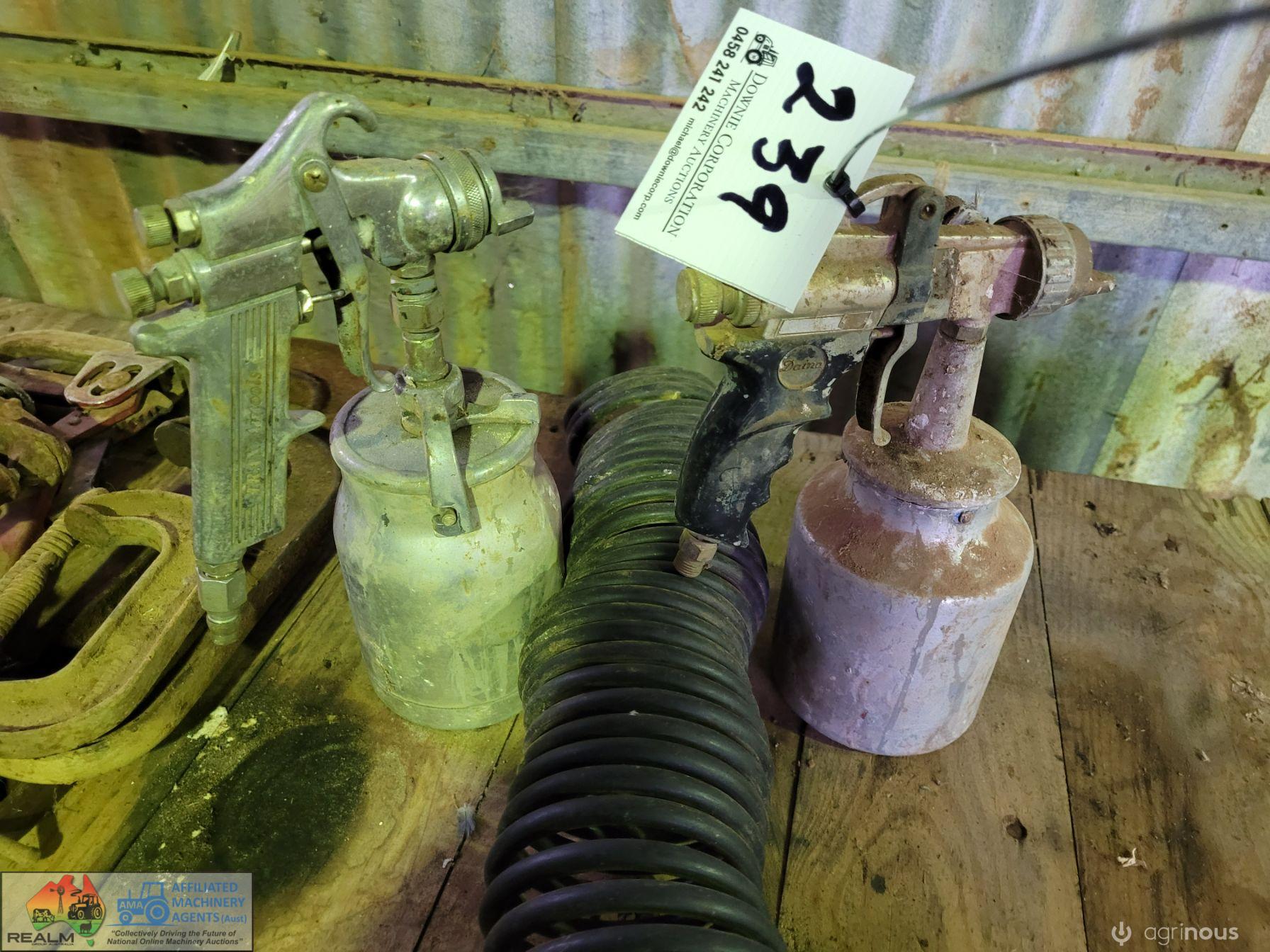 Spray Painting Air Guns & Hoses
