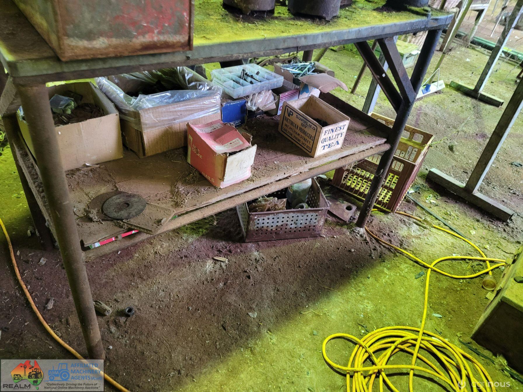 Steel Workbench with Vice & Middle Shelf (2' x 4'2") - photo 2