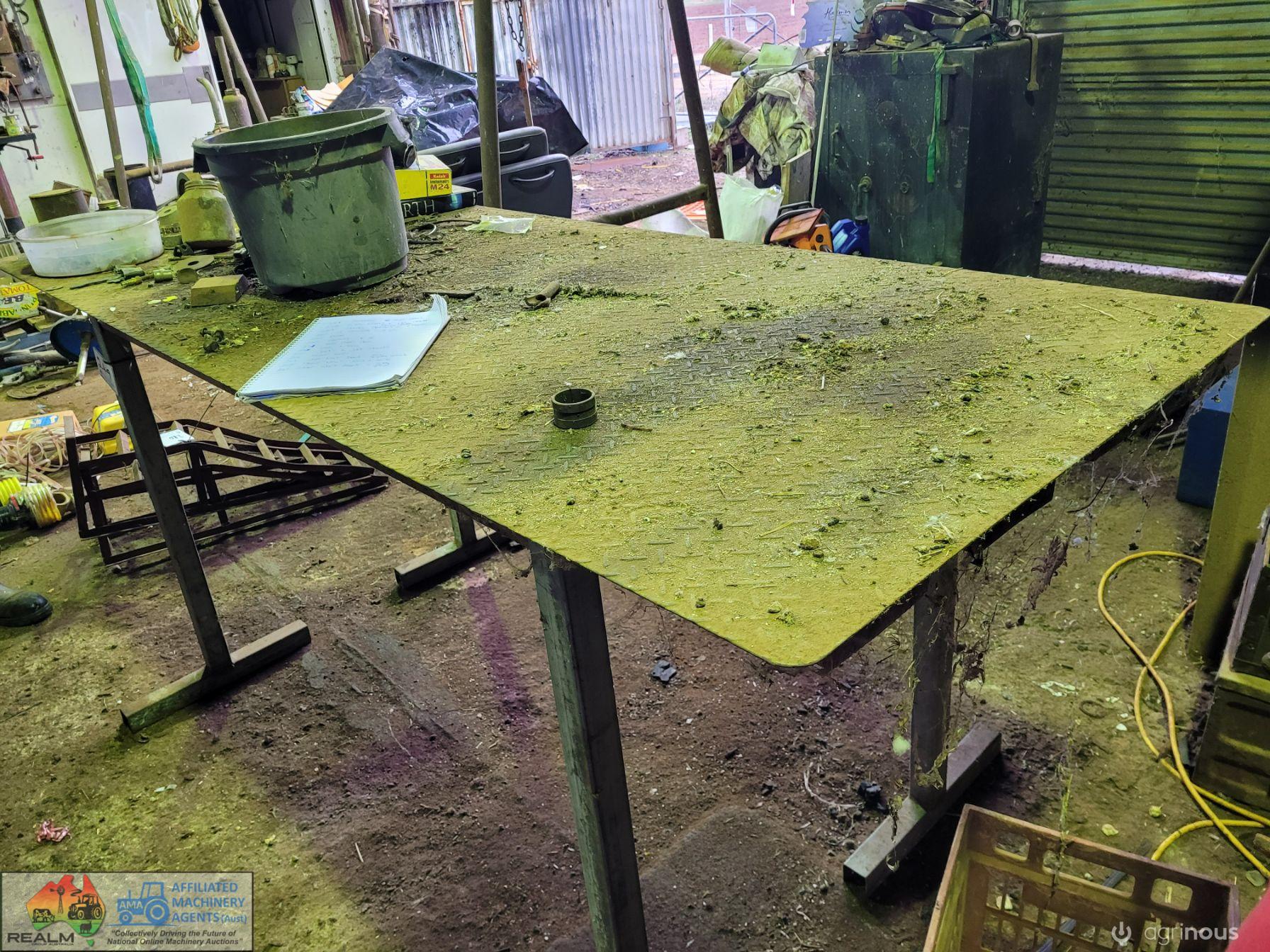 Steel Workbench (3' x 7'10") - photo 4