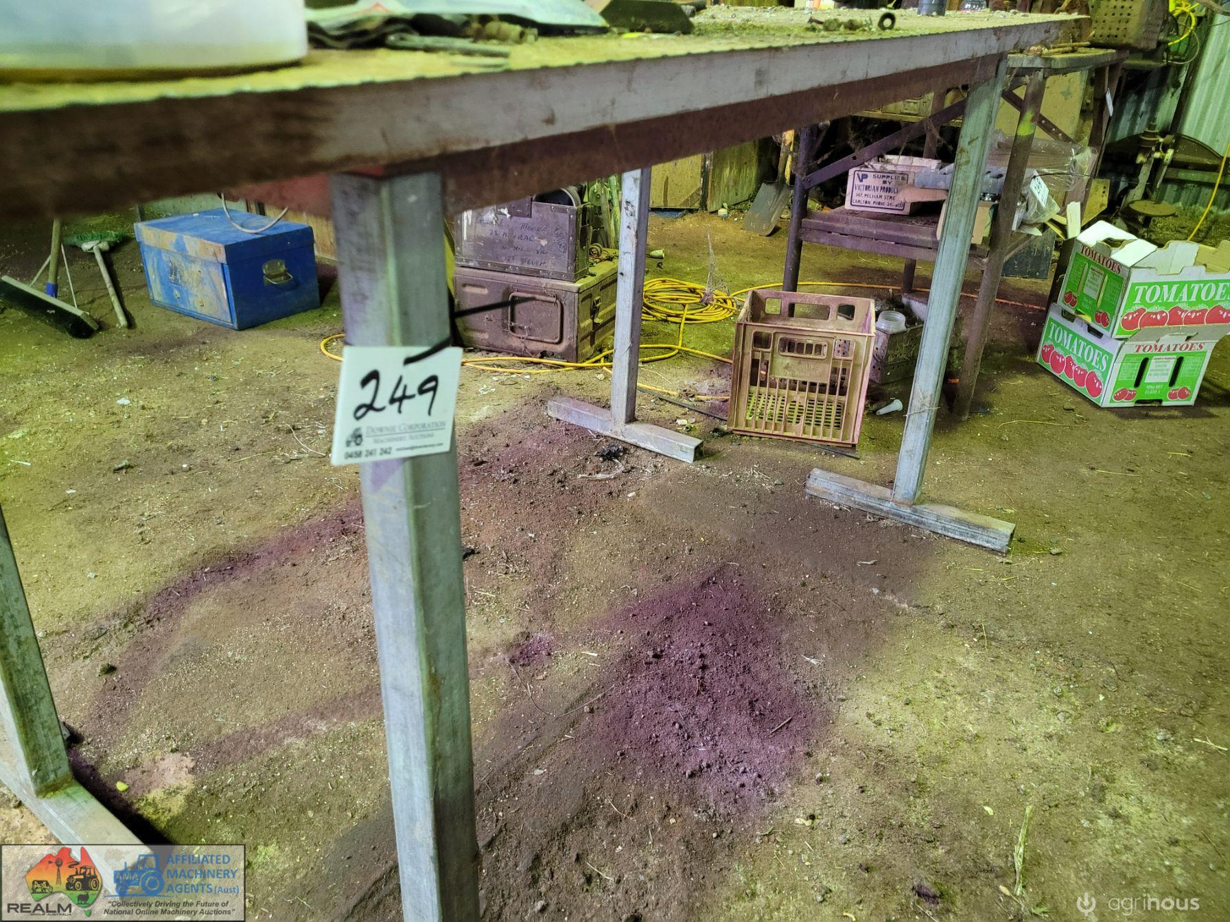 Steel Workbench (3' x 7'10")