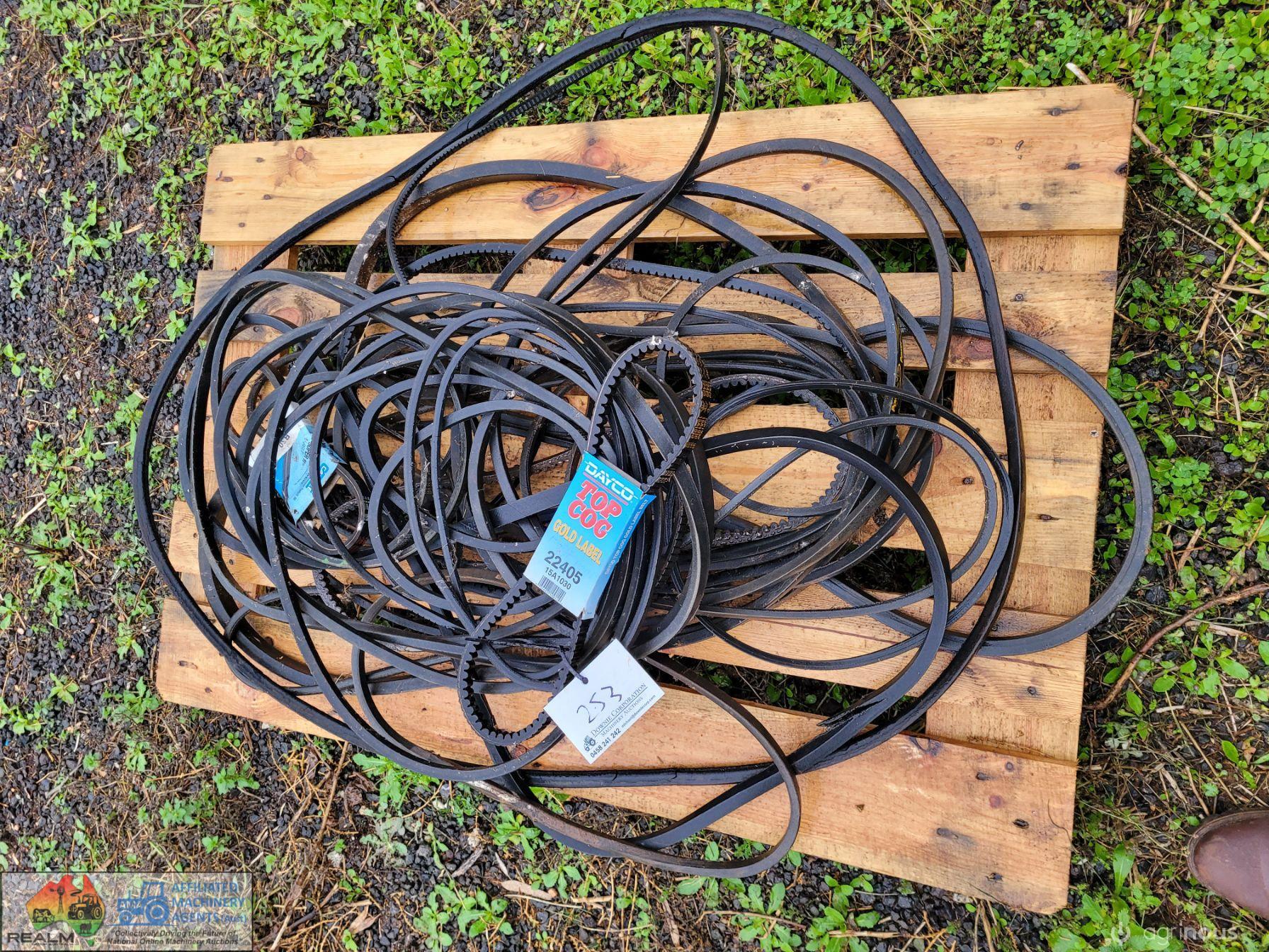 Pallet of V-Belts