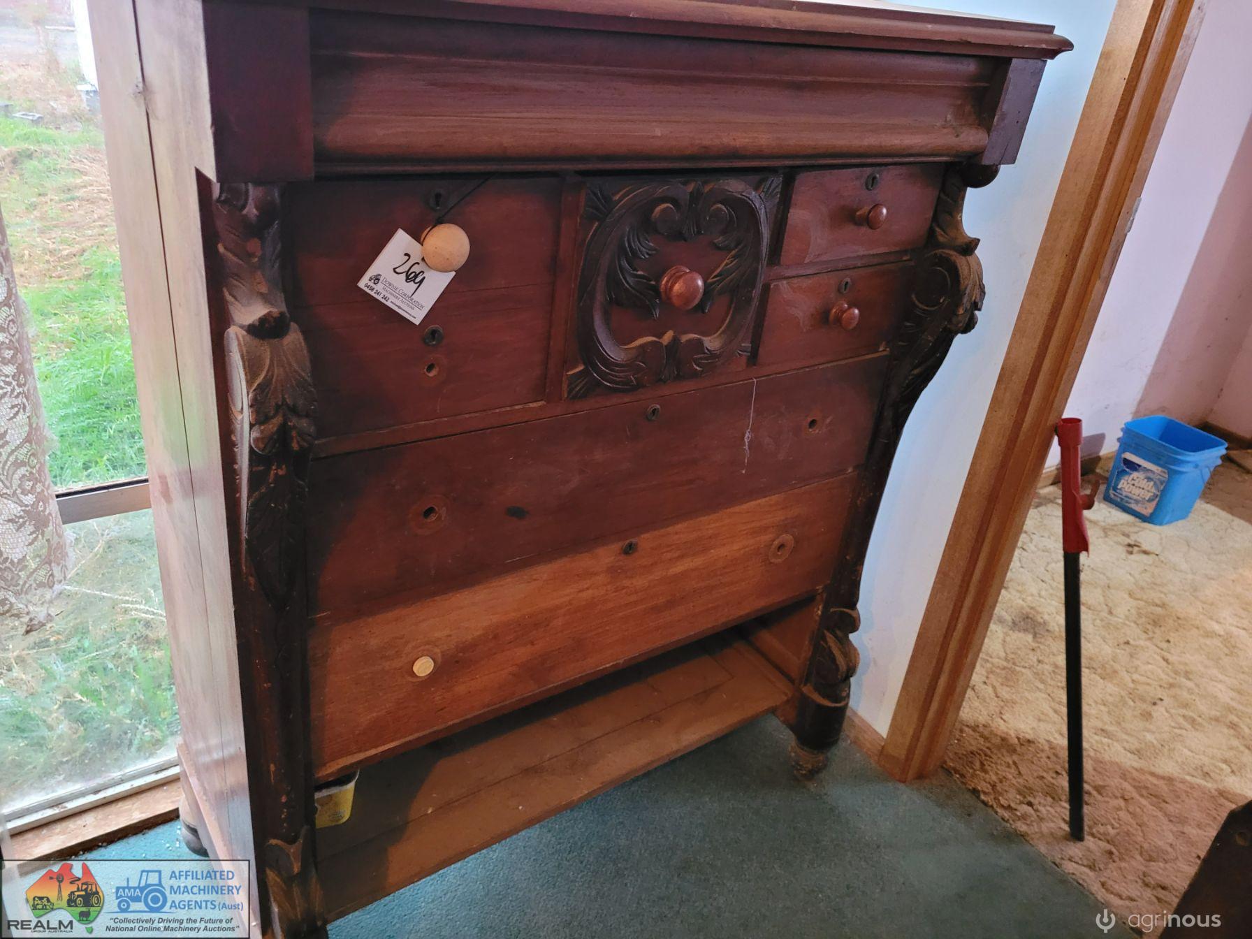 Antique Wardrobe Cupboard