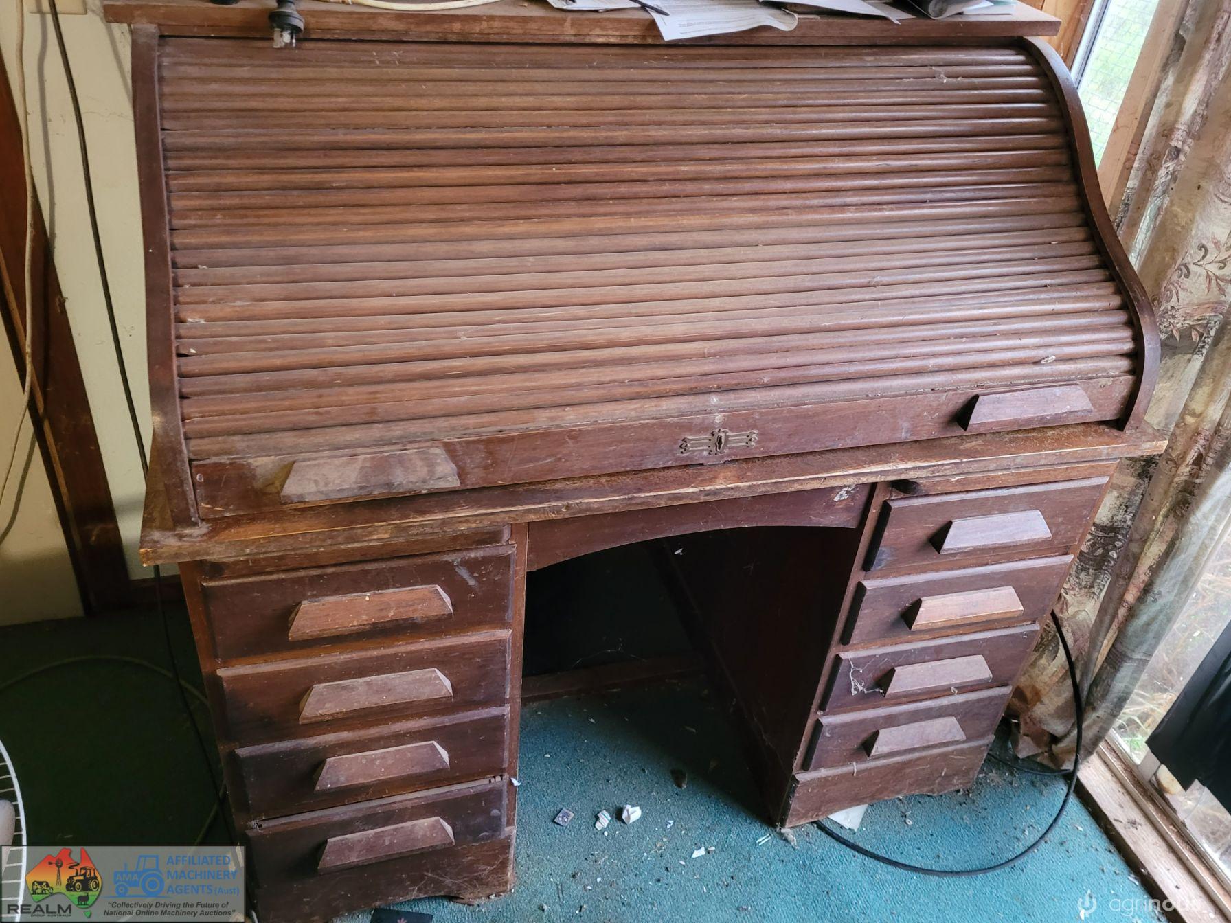Roll Top Writing Desk