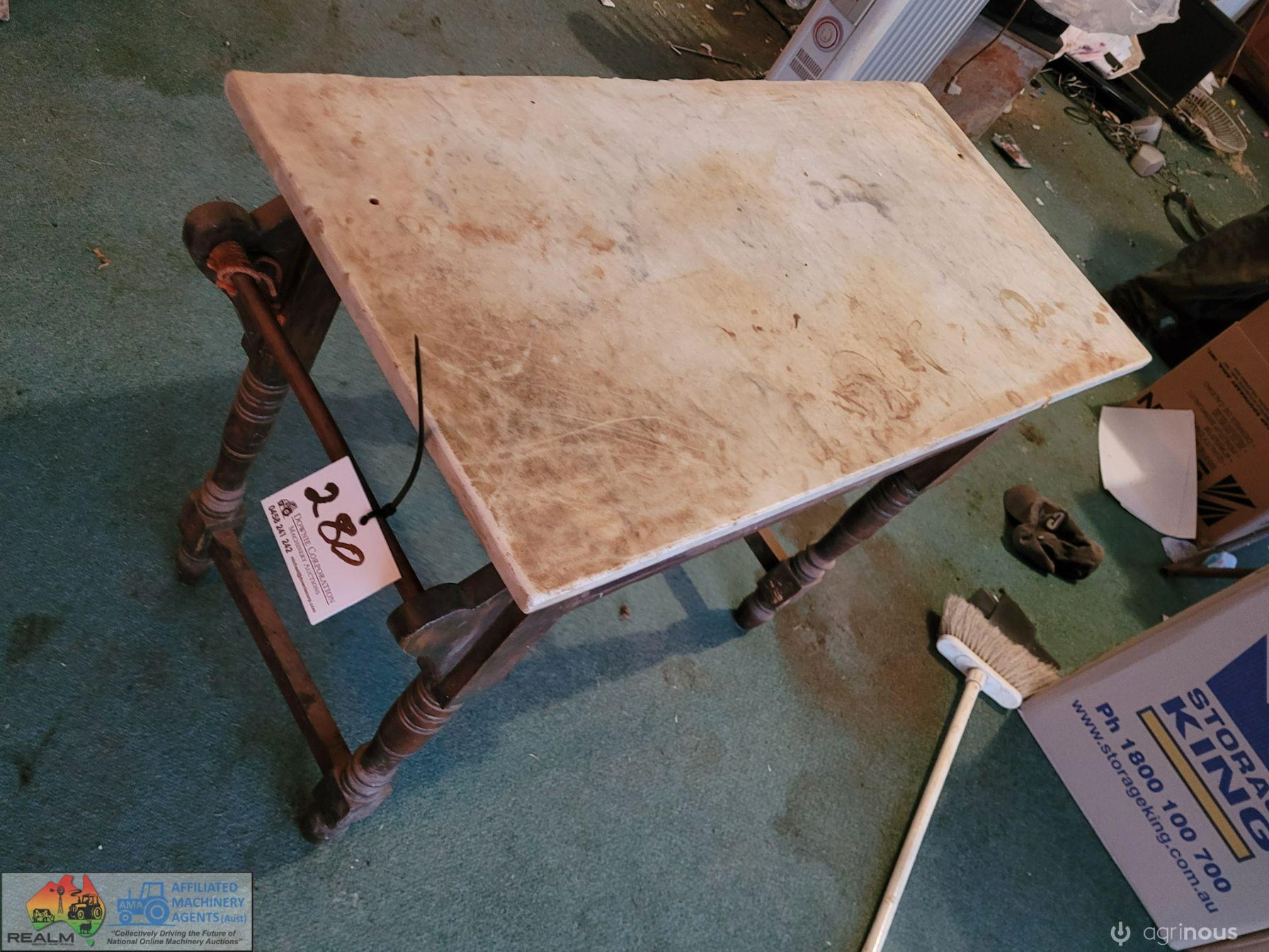 Marble Top Side Table - photo 3