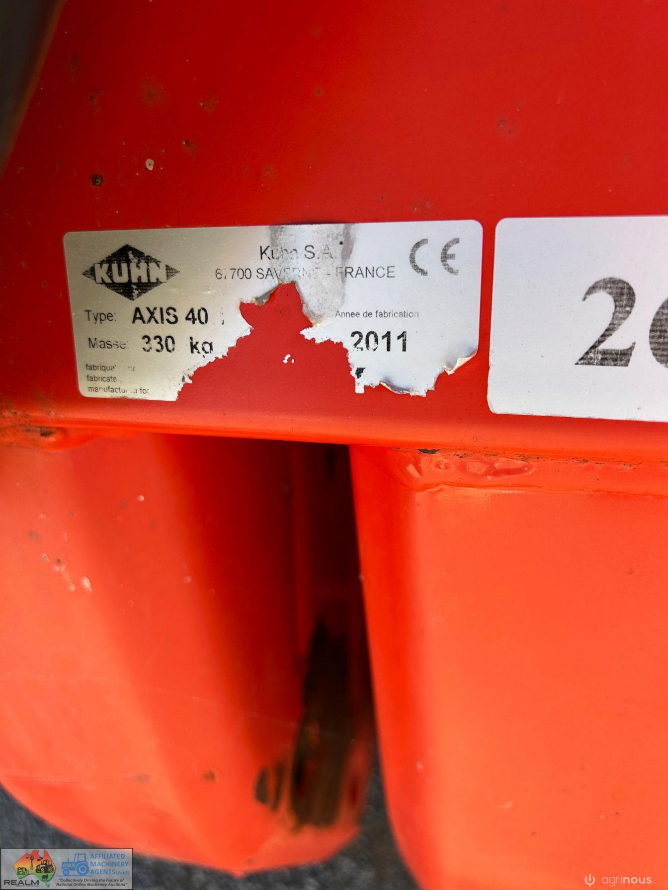 2011 Kuhn Axis 40.1 Fertilizer Spreader - photo 12
