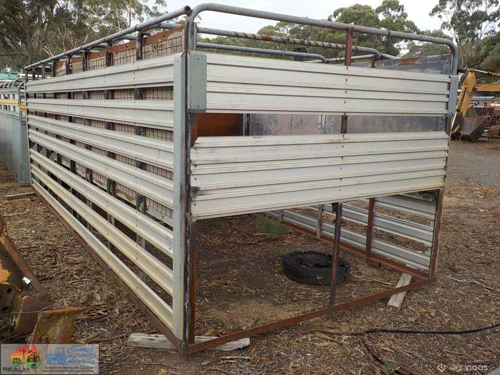 Alloy Sided 2x1 Stock Crate (20ft x 8ft)