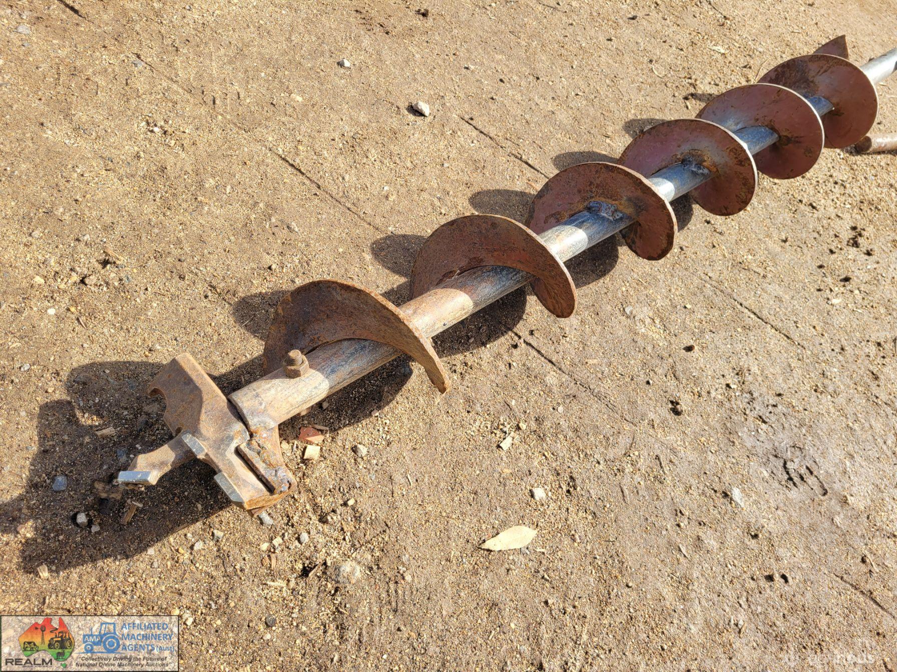 Digga Auger 150mm x 1m with Hex Drive. - photo 2