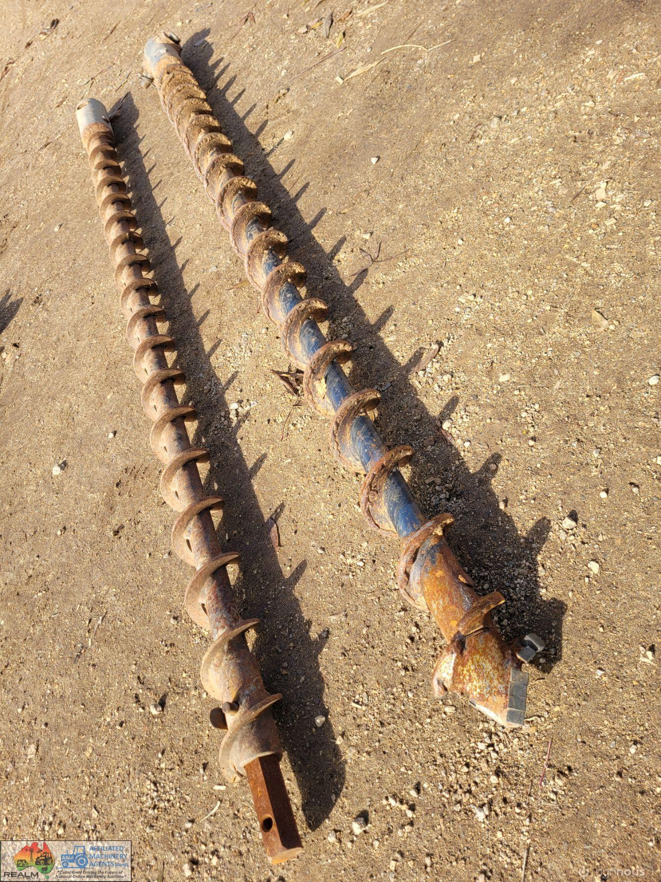 2x 85mm x 1.5m Augers with 65mm Drive Adapters - photo 5