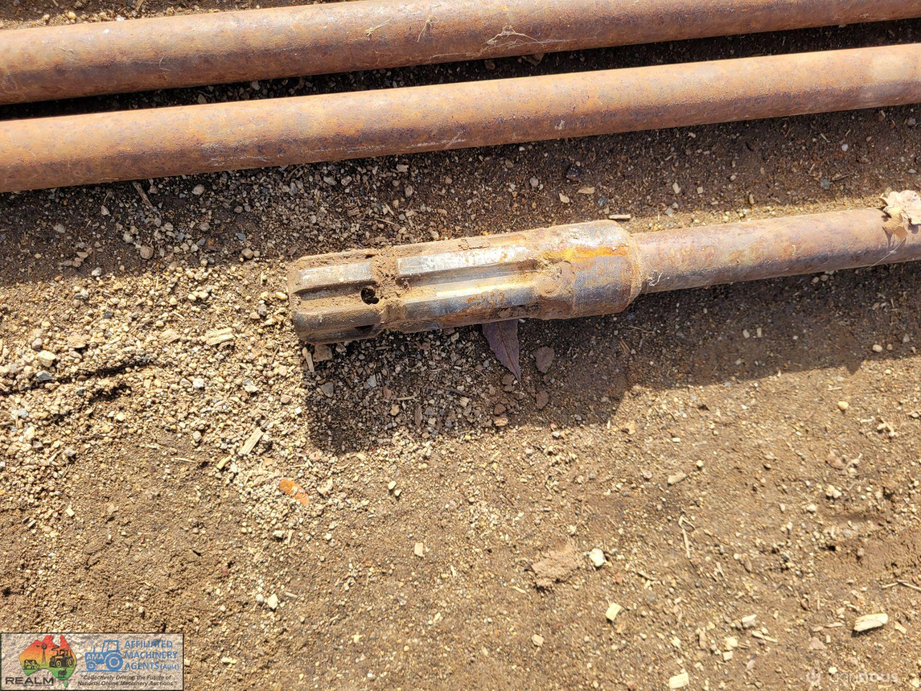 2x 45mm Wood Boring Augers & Extension Shafts - photo 4