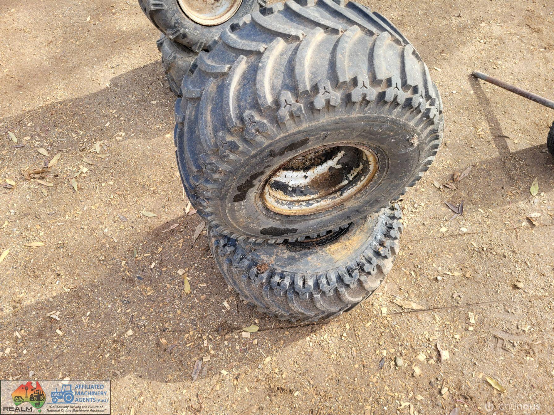 2x Cherry Picker Wheels 11.00x8"