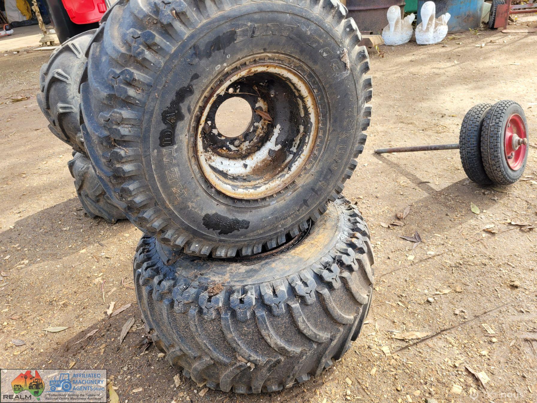 2x Cherry Picker Wheels 11.00x8" - photo 3