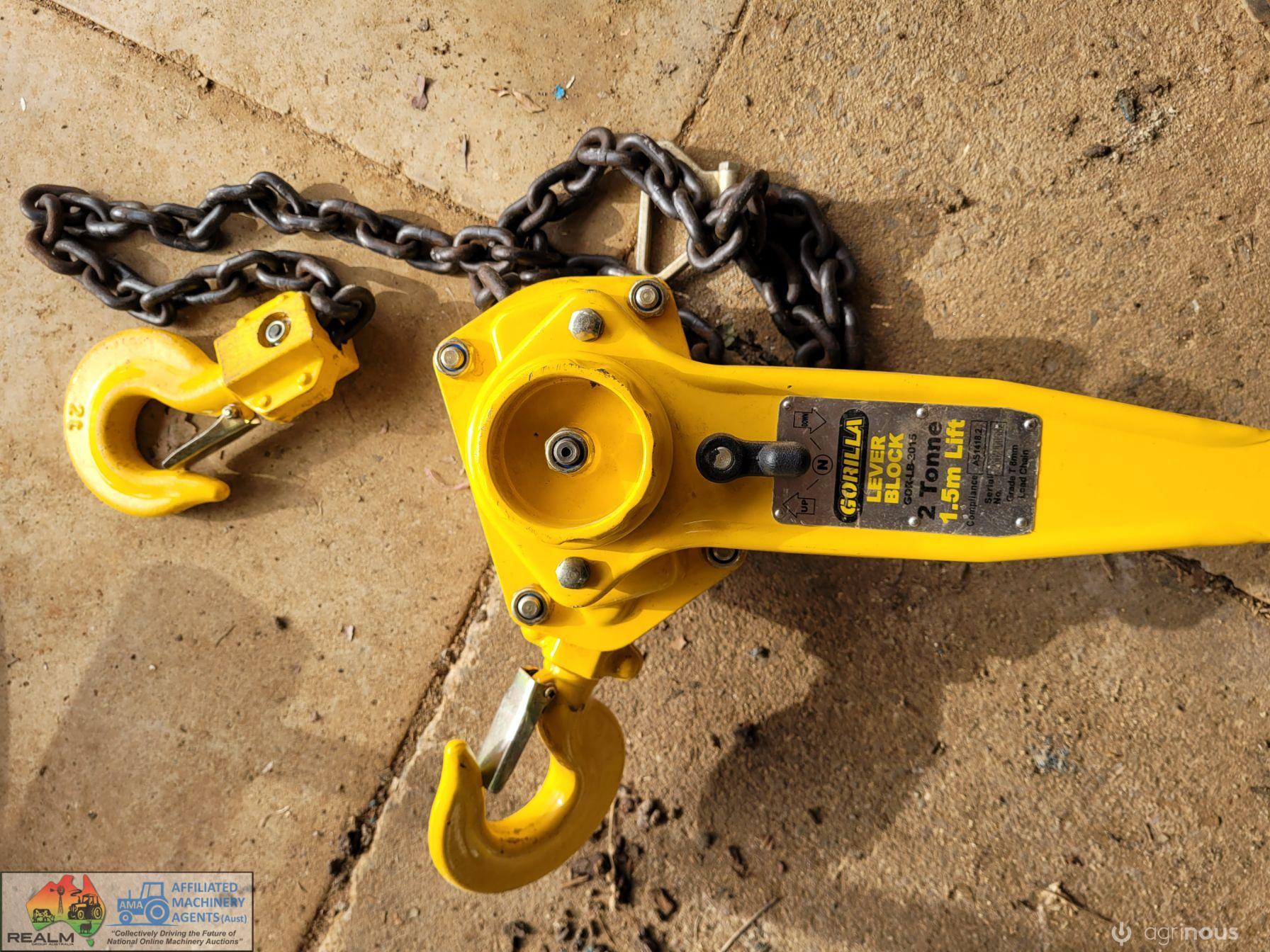 Gorilla 2t Lever Block Lift (New) - photo 2