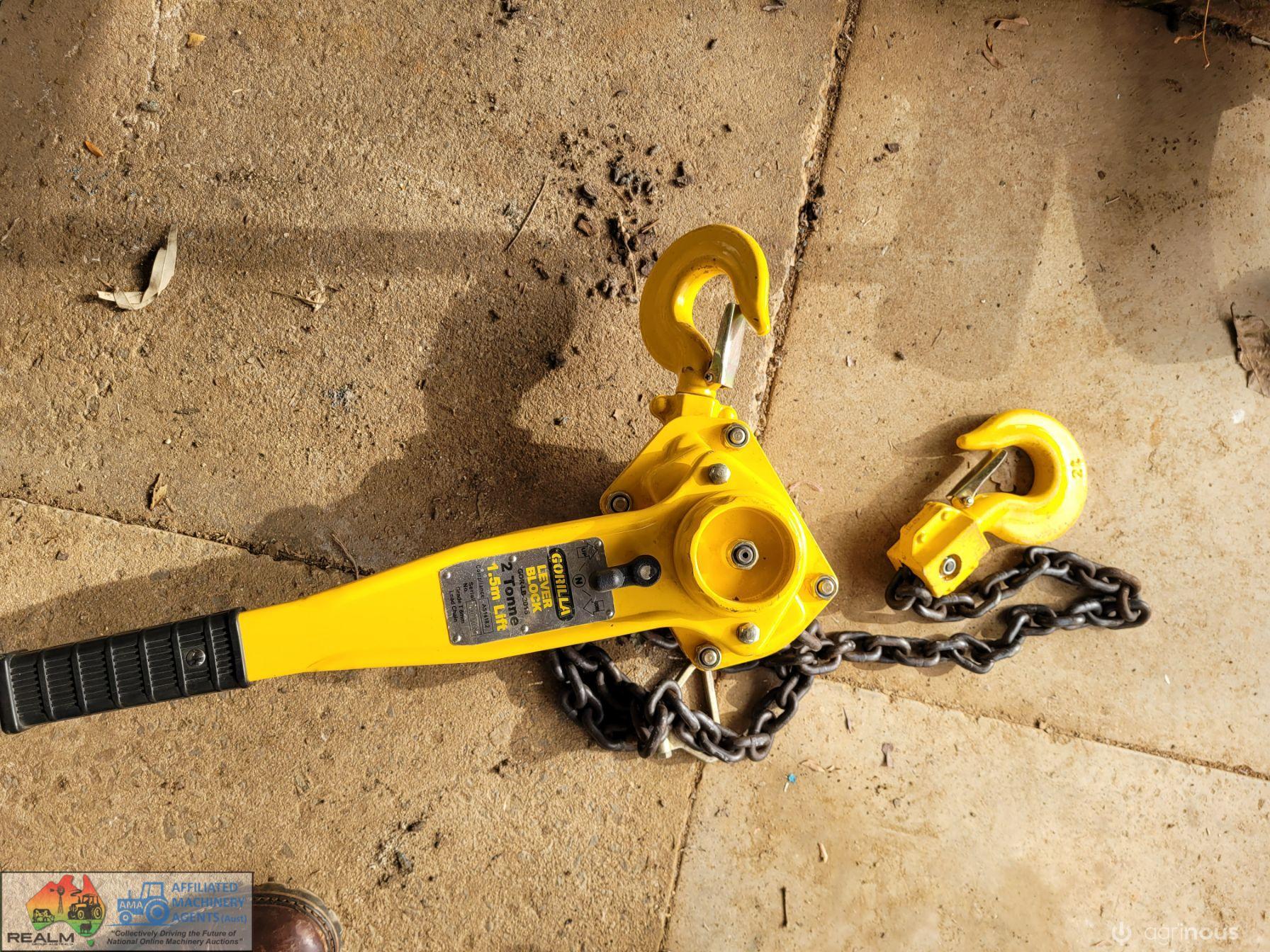 Gorilla 2t Lever Block Lift (New)