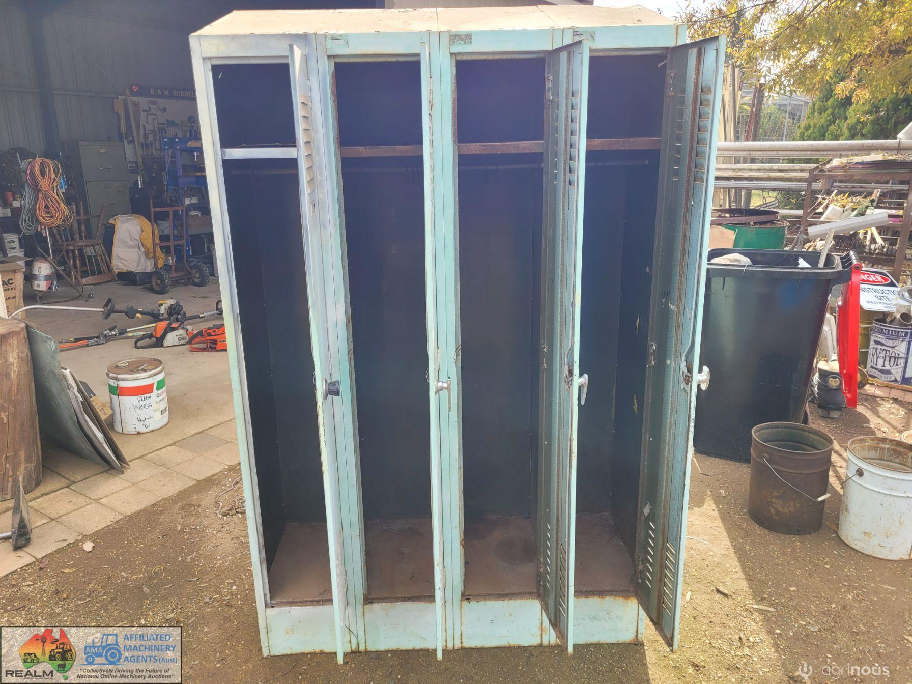 4 Cabinet Workshop Steel Locker