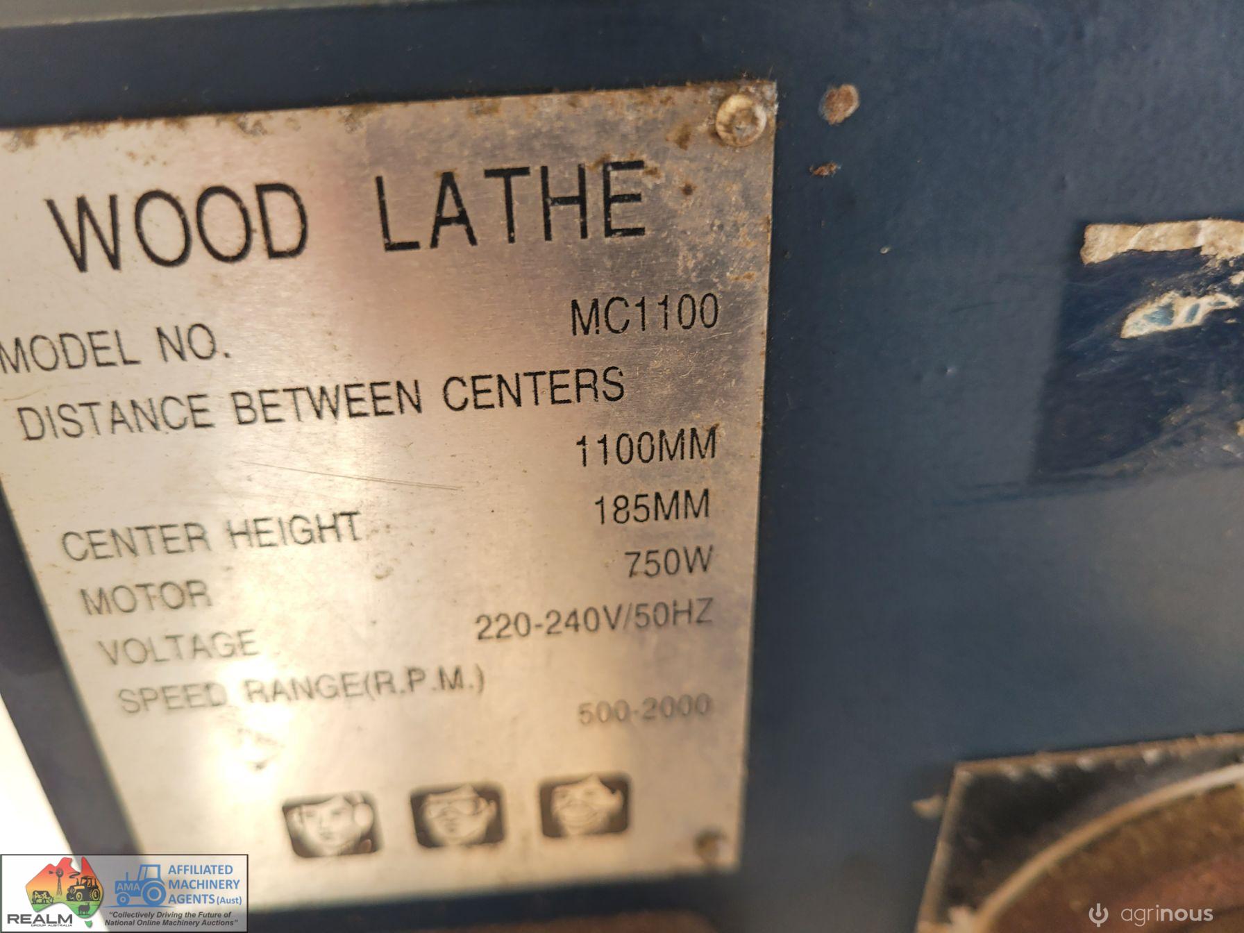 Electric Wood Lathe with Chisels (Working Cond.) - photo 5