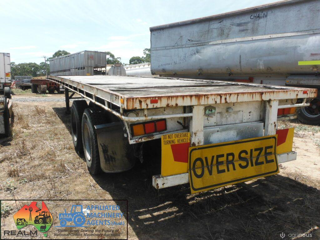 Barker Bogie Flat Top Trailer