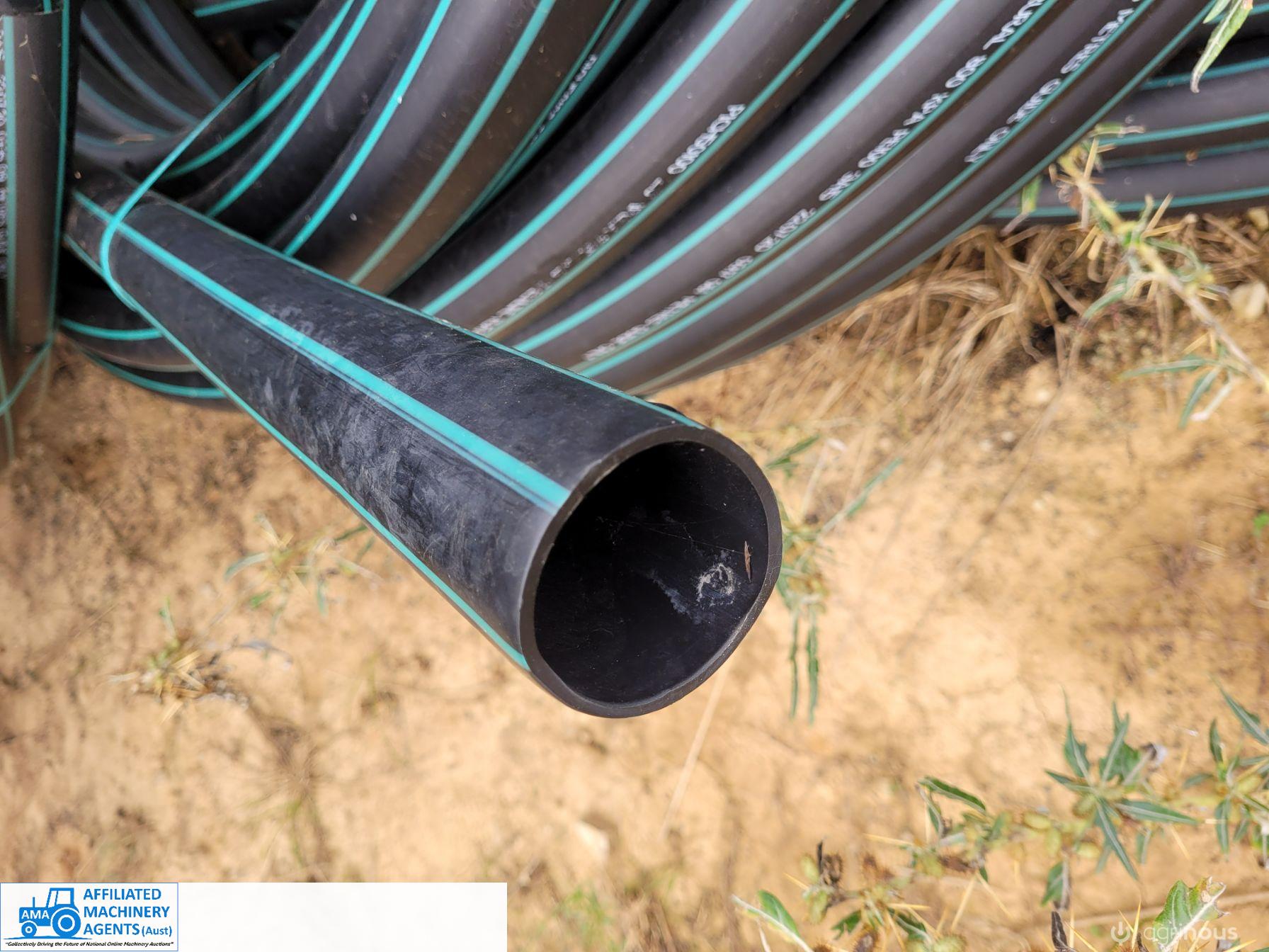 9x 100m Rolls of New 2" Rural Poly Pipe (No.2) - photo 4