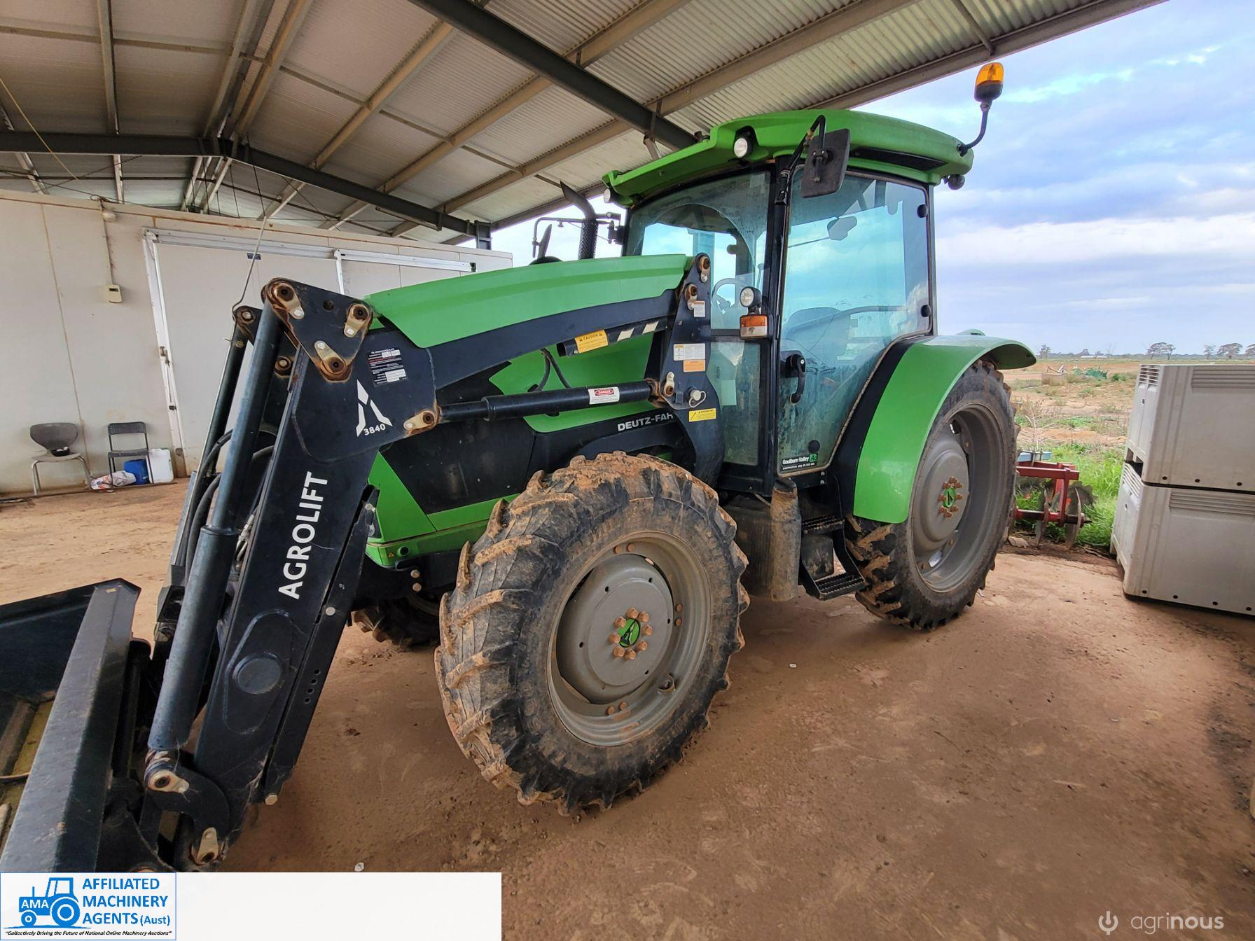 2017 Deutz-Fahr 5115.4G Row Crop Tractor with FEL