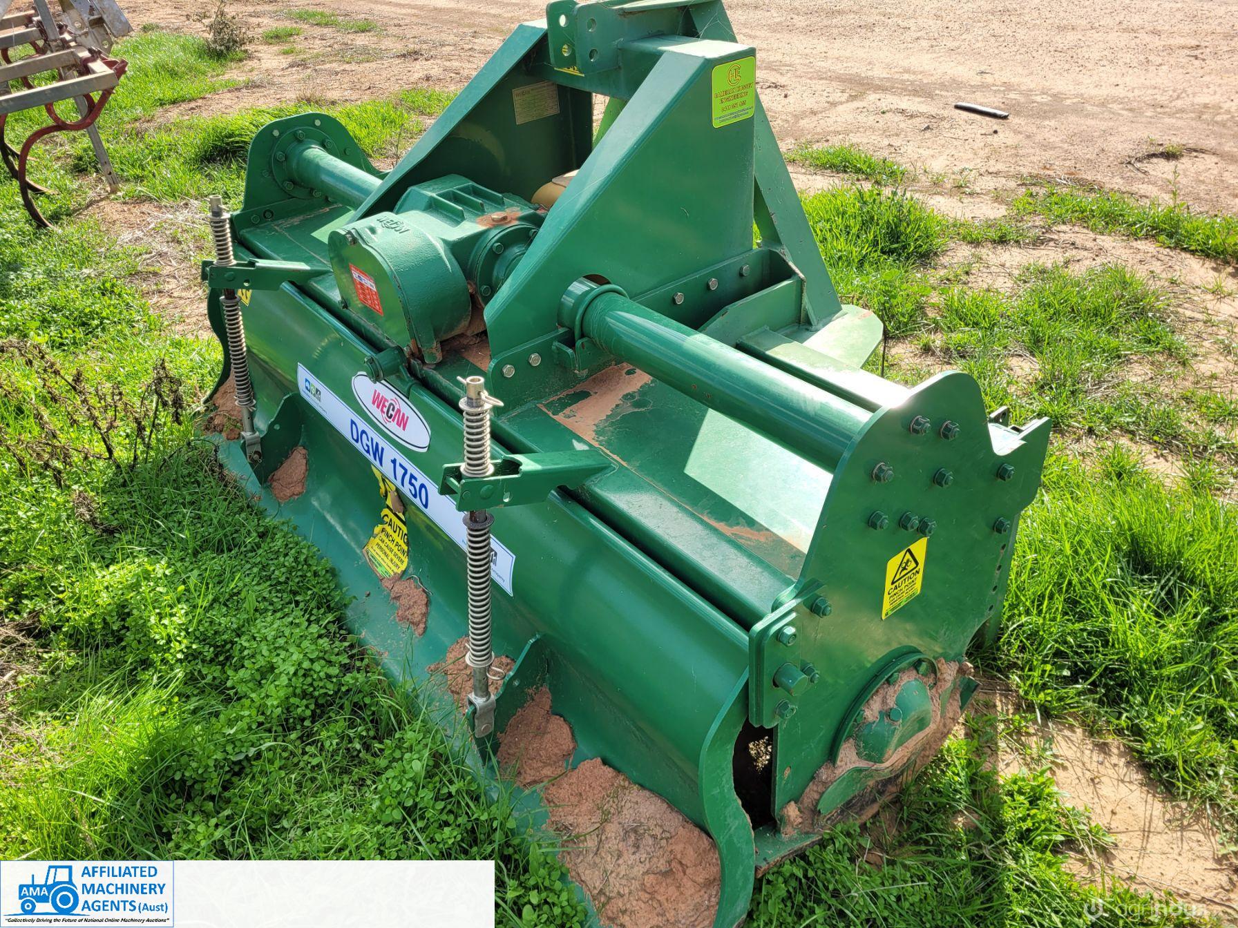 Wecan DGW-1750 H/Duty Rotary Hoe ~ Near New Cond.