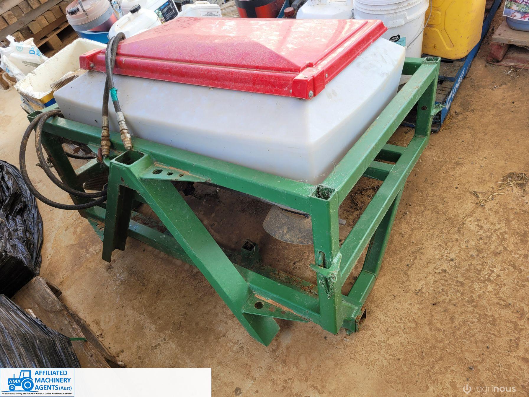 Hussey 3pl Quick Hitch Fertilizer Applicator